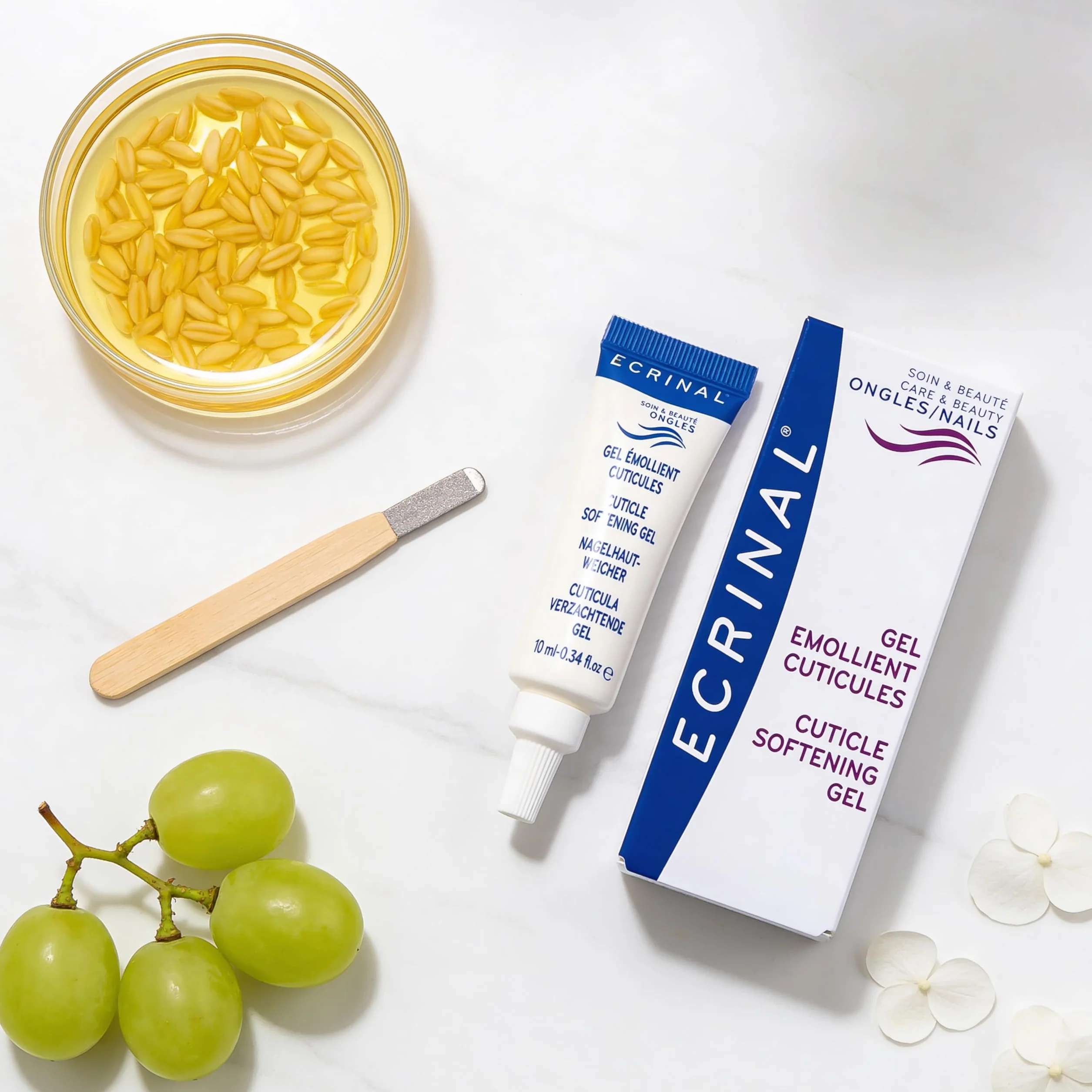 Ecrinal Gel Emollient Cuticules aux AHA 10ml