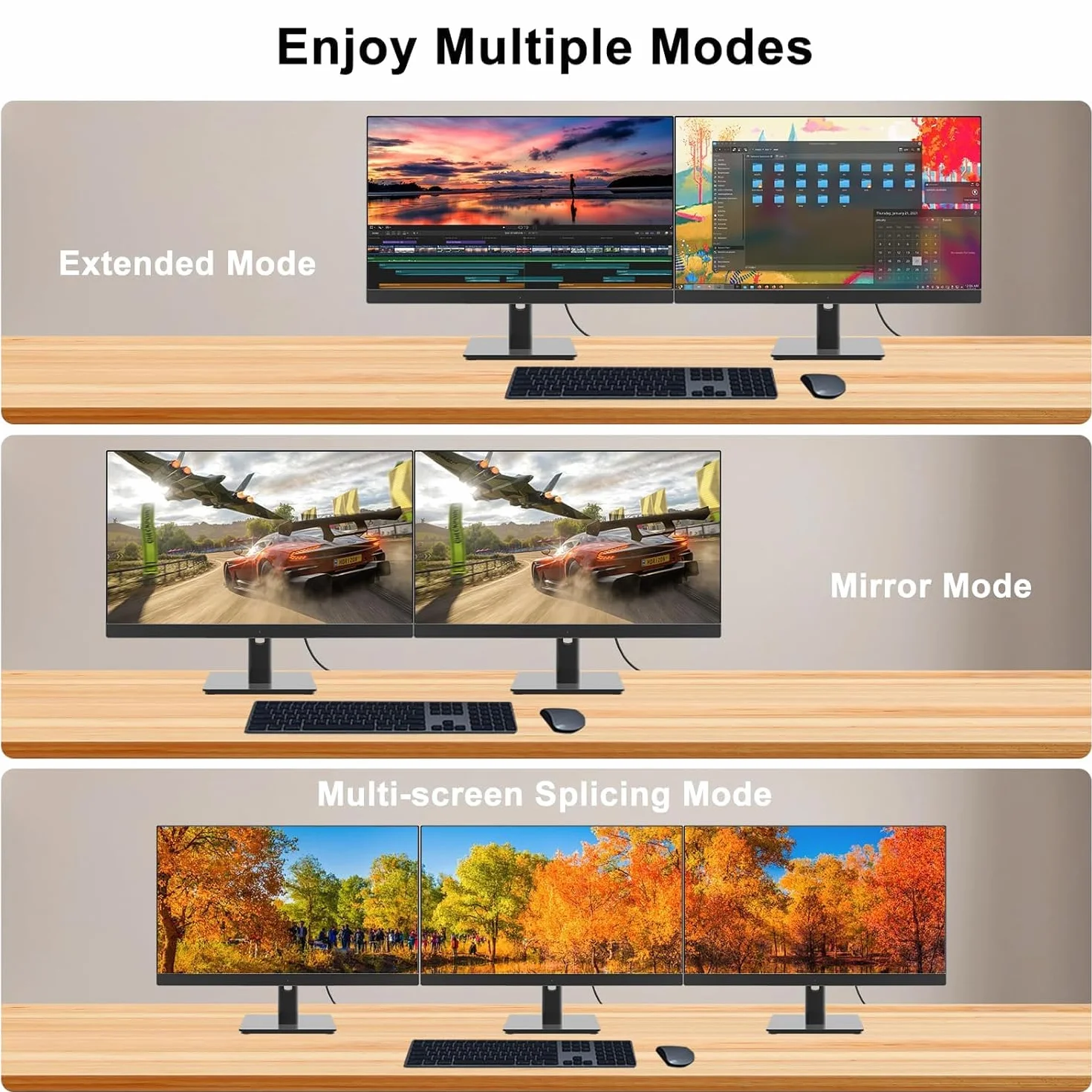 Câble DisplayPort 2.1 1m 16K 8K 4K@144Hz 40 Gbit/s pour Ordinateur Portable TV Gaming