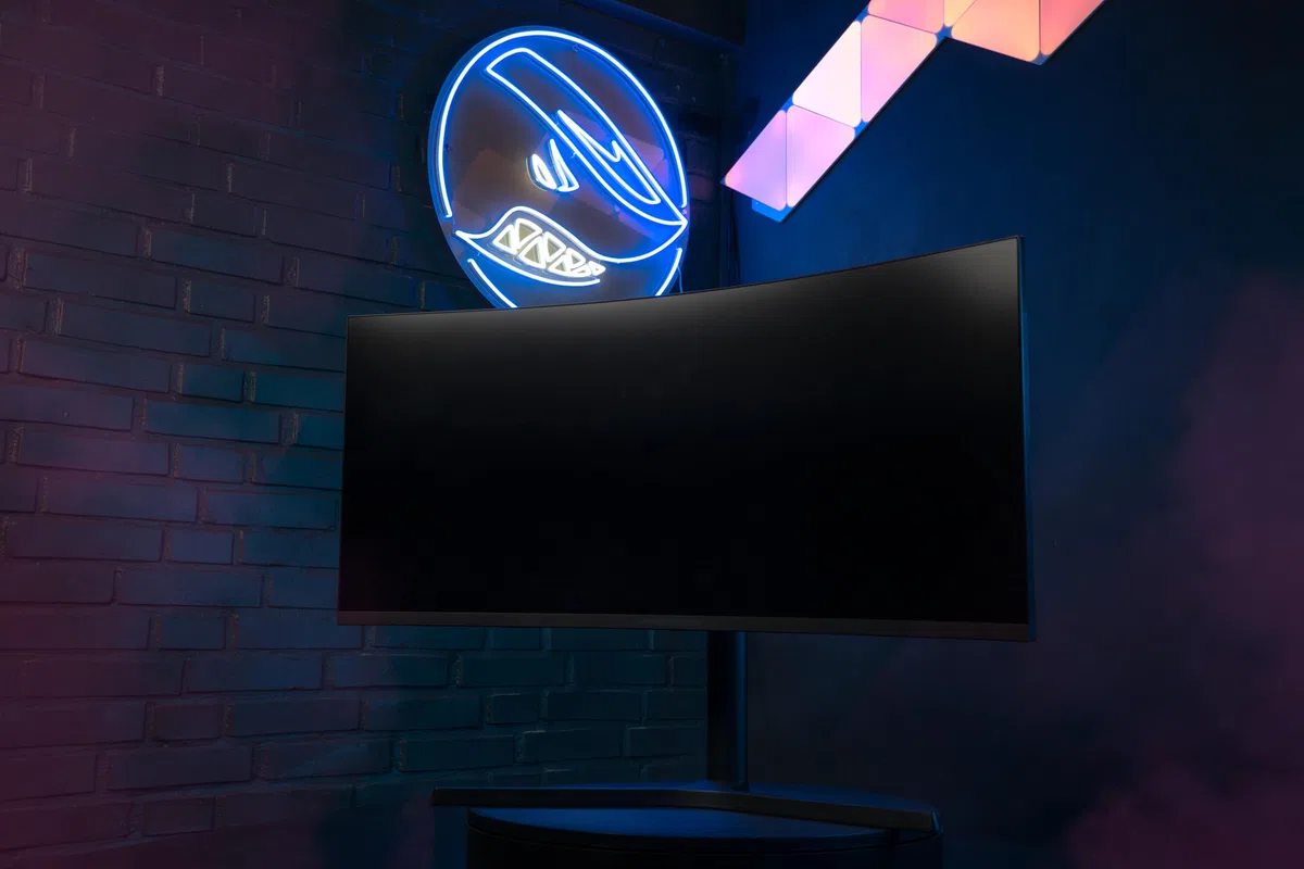 SharkGaming Monitor 34'' UWQHD 180Hz Curved