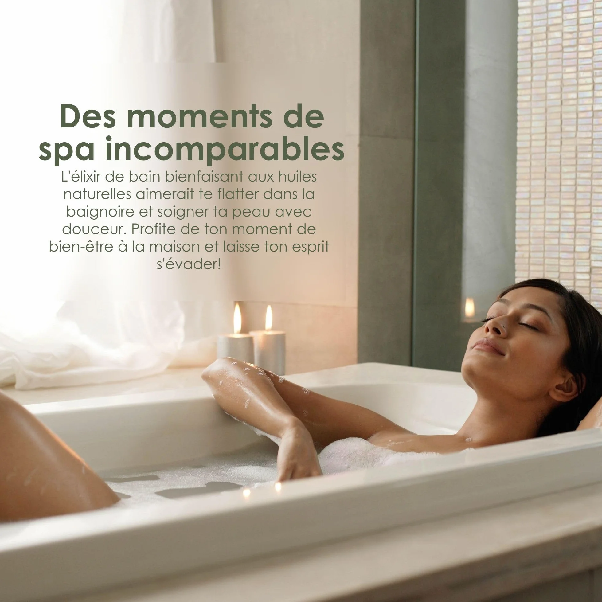 Jean & Len Bath Elixir Rosemary & Ginger huile de bain 100 ml sans parabènes silicones