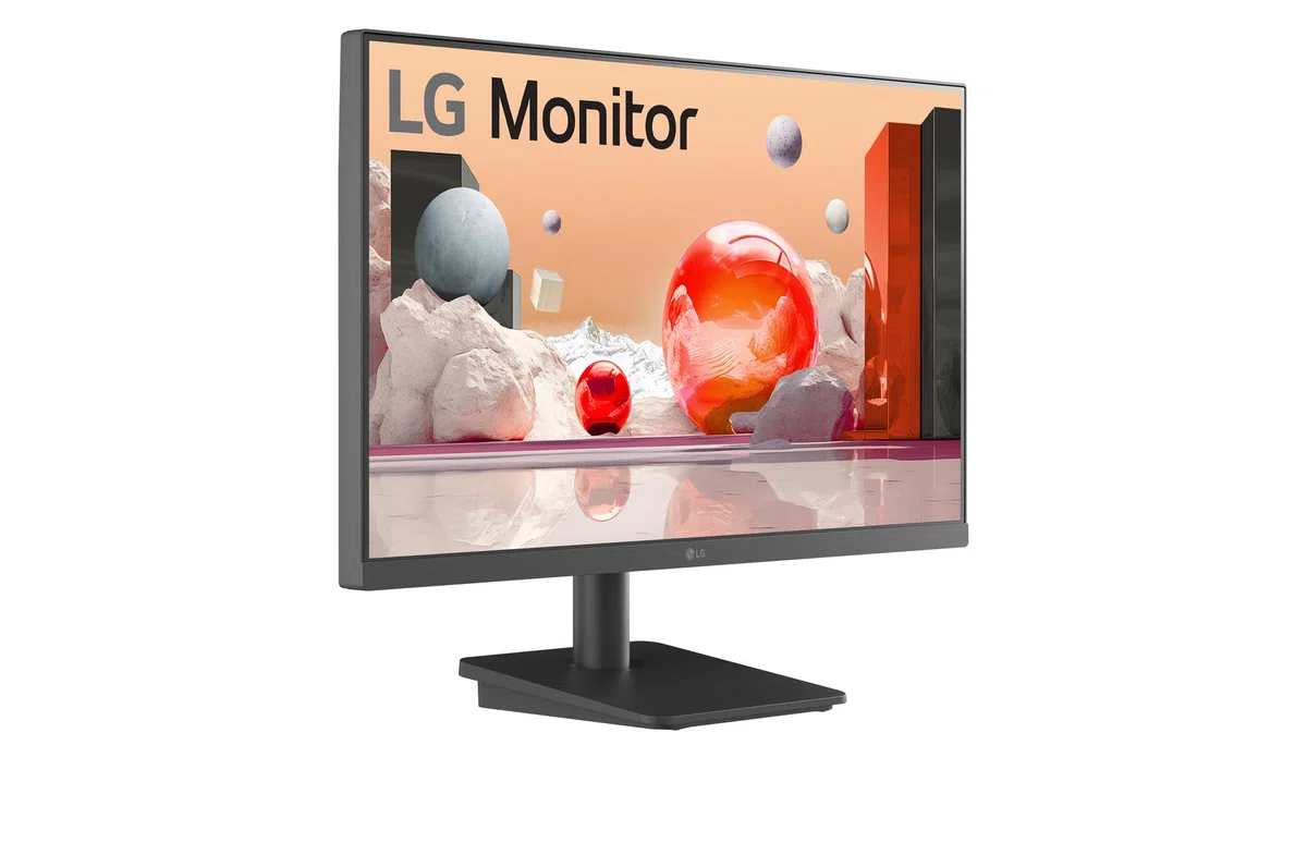 LG Standard 24MS500-B.AEU Ecran PC bureautique 24" - Dalle IPS résolution FHD (1920x1080), 5ms GtG 100Hz, NTSC 72% (CIE1931)