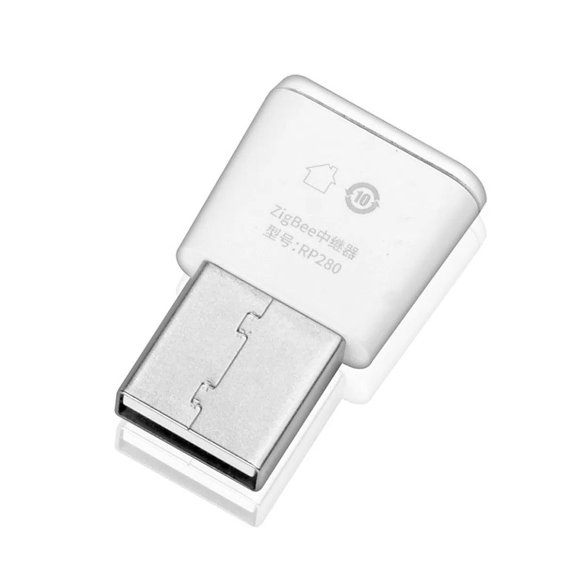 Tuya ZigBee 3.0 Lot de 2 répéteurs de signal USB pour appareils Life ZigBee capteurs étendez le module d'automatisation intelligent de 20 à 30 m