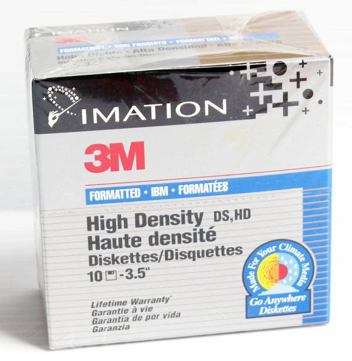 Imation Disquettes 1,44 Mo 10 sztuk