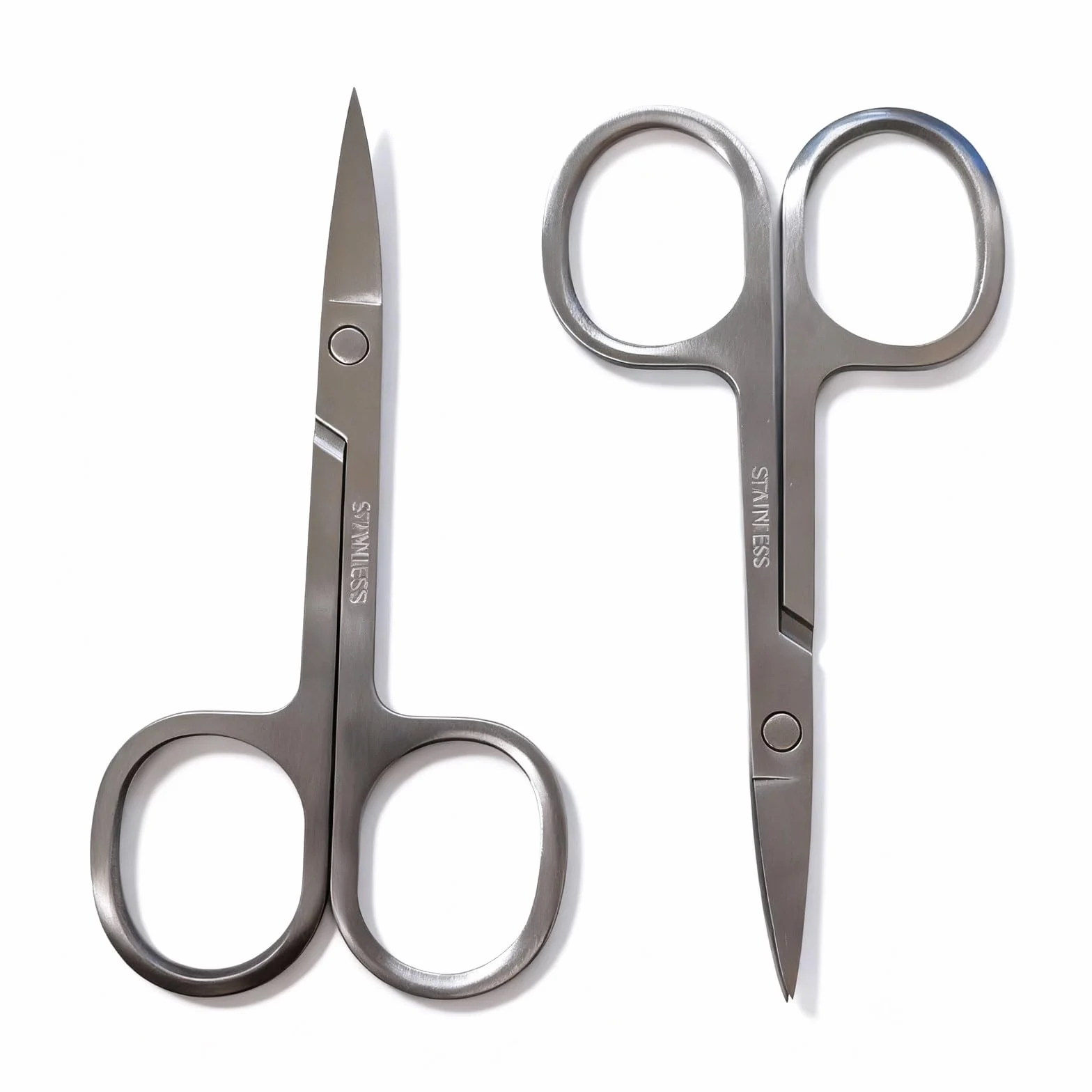 Ciseaux Ongles en Acier Inoxydable Lame Incurvée 8.7cm