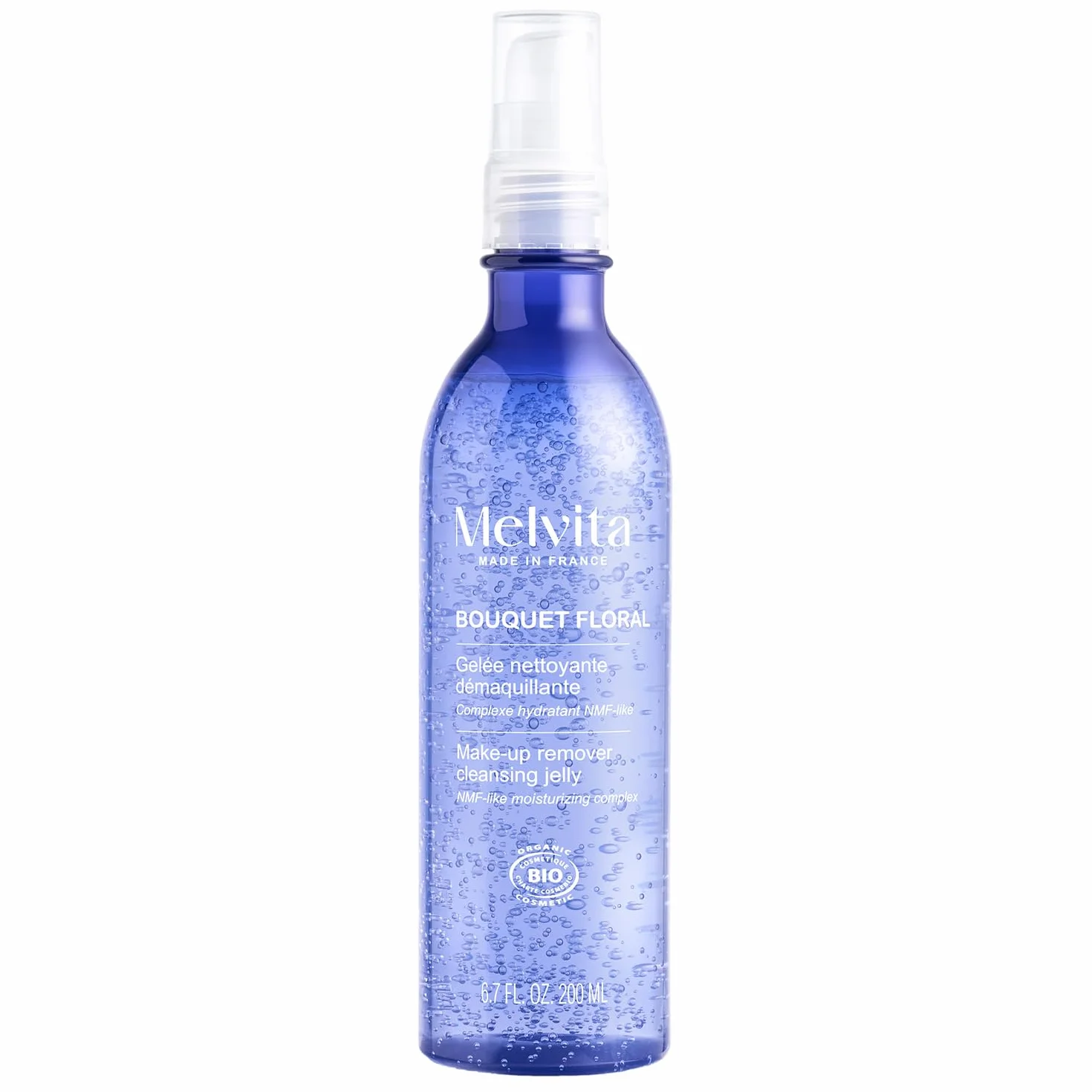 Melvita Gelée Démaquillante Douceur Bouquet Floral Texture Fondante 200 ml