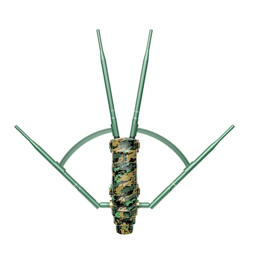 AC600 Répéteur WiFi Extérieur Longue Portée à Haute Puissance avec Antennes Haute Gain Weatherproof IP67 POE Prise UE Prise EU