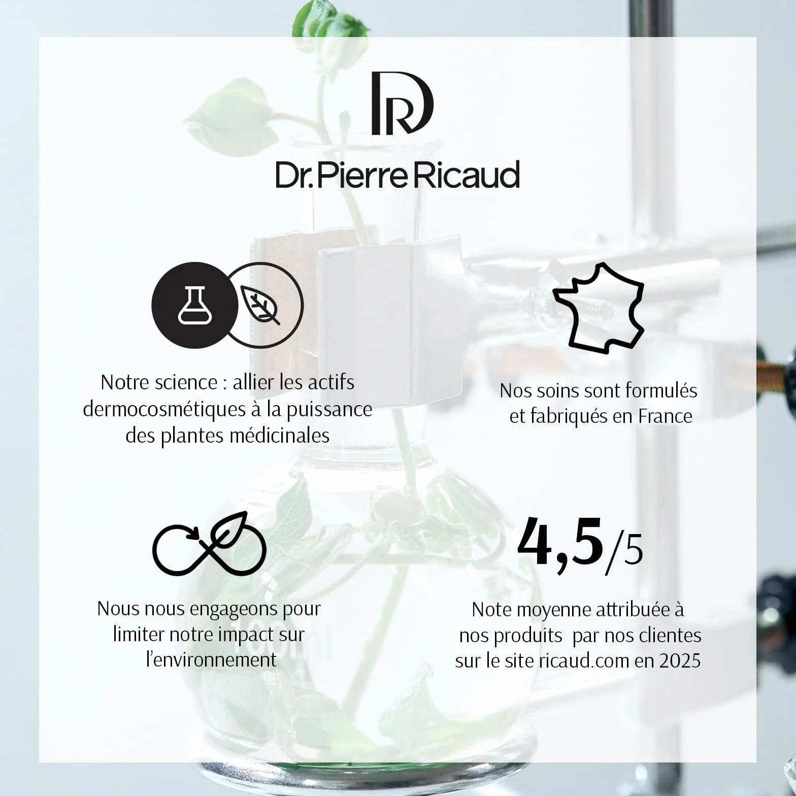 Dr Pierre Ricaud Crème Anti-Rides Comblante Visage Acide Hyaluronique Galanga Bio 40ml