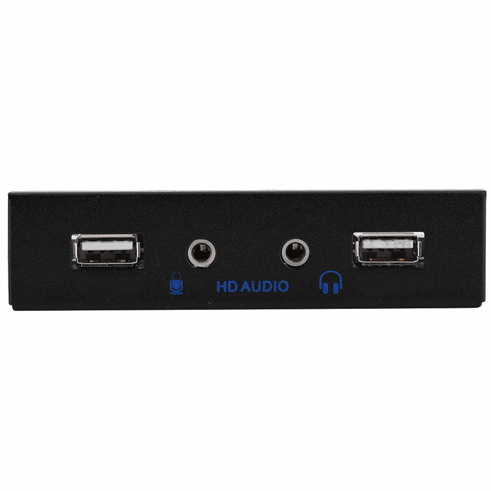 Panneau Avant PC 3.5 Lecteur de Carte Interne USB 2.0 HDAudio 15x11x3 cm Interface 9 Broches