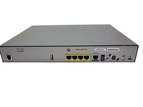 Cisco Systems C887VA-K9 V02 Integrated Service Router Multimode VDSL/ADSL Annex-M Over Pots