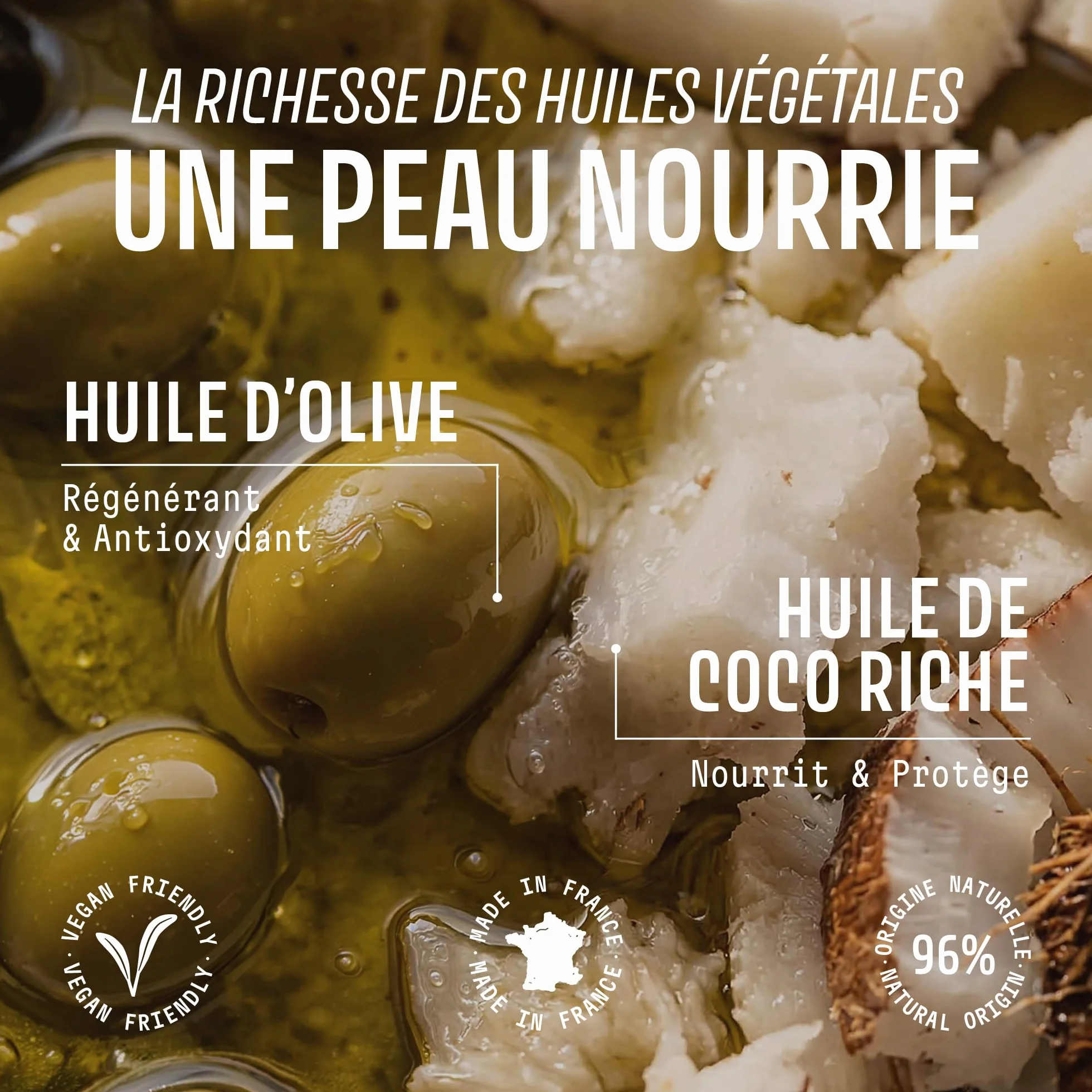 Panier des Sens Savon Liquide Mains Fleur d’Oranger 500ml – Savon de Marseille 96% Naturel Huile d’Olive & Coco Fabriqué en France