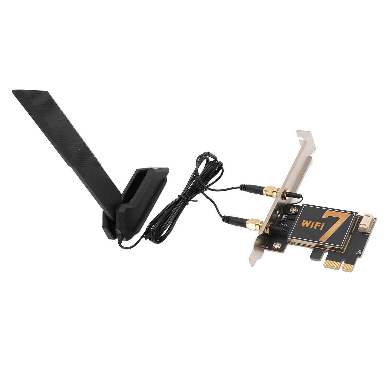 Generic Carte Réseau Fil PCIE Haute Vitesse avec Antenne 12DB et Bluetooth 5.4 pour Ordinateur de Bureau