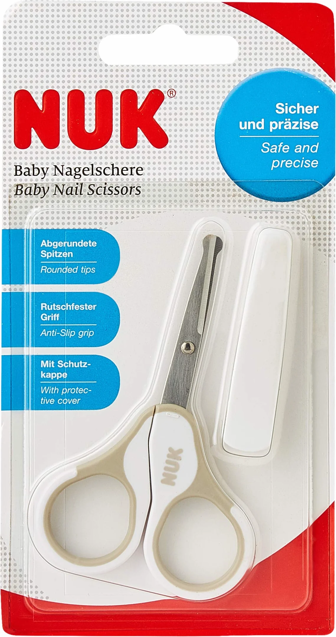 Nuk Ciseaux à ongles pour bébé, 1 pièce