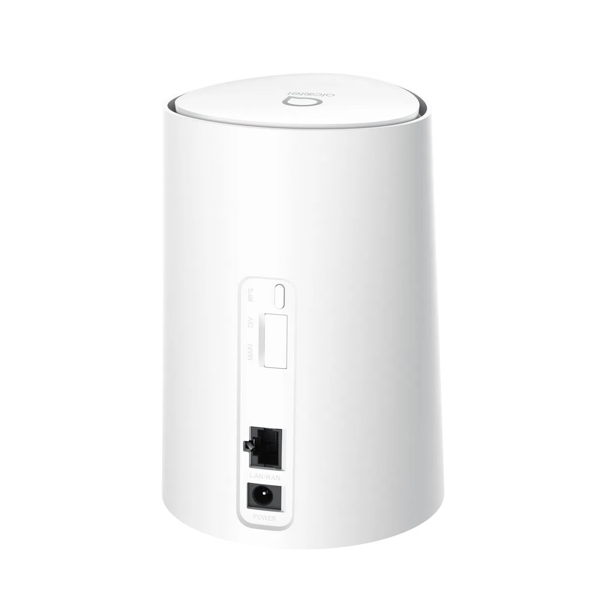 Alcatel LinkHub - HH71VM Home Station Router 4G, LTE (Cat.7), Dual Band, Gigabit, Prise en Charge de la Carte SIM, WiFi AC, Hotspot jusqu'à 32 utilisateurs, Blanc