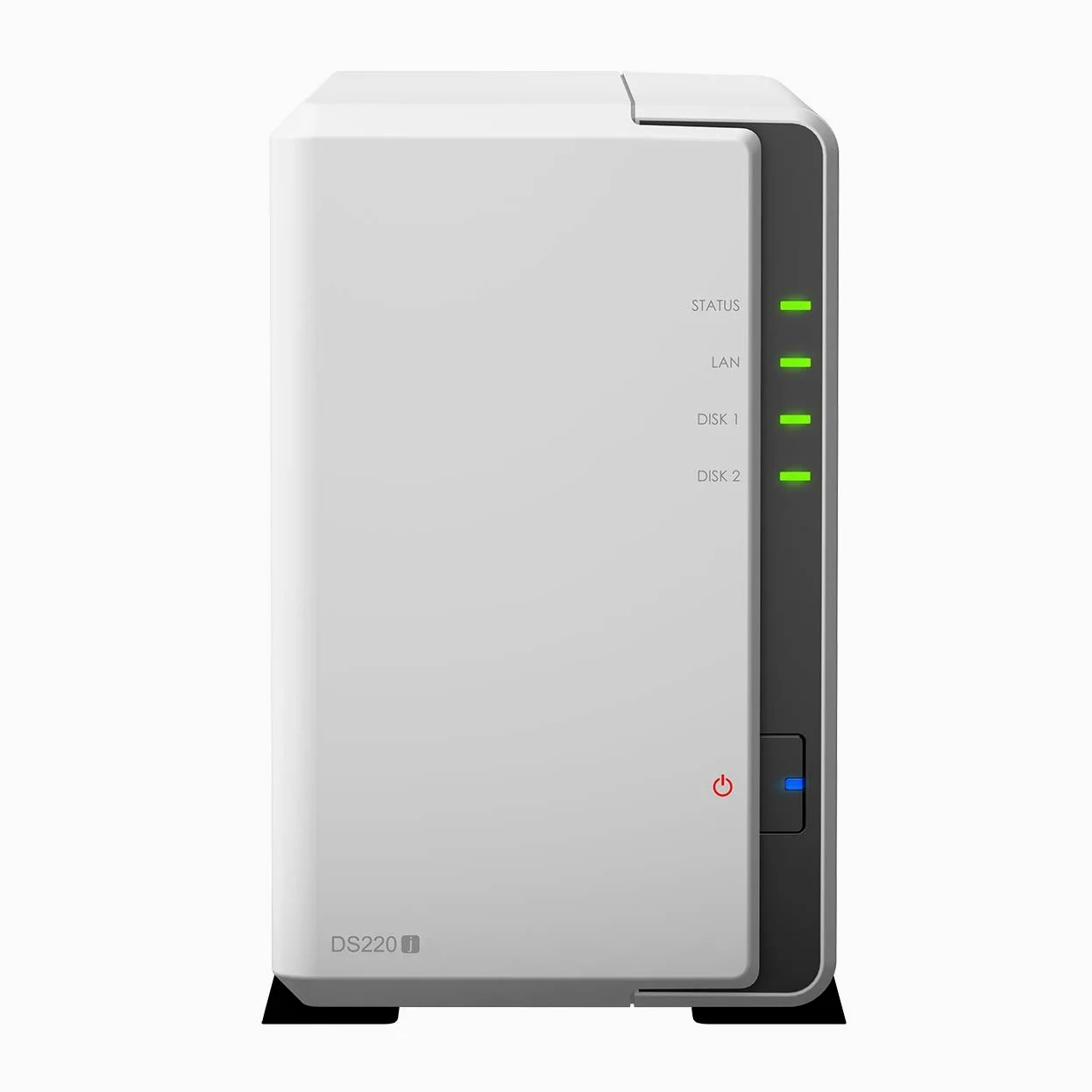 Synology DS220j Serveur NAS à 2 Baies avec 2 disques durs de 4 to (8 to au Total)