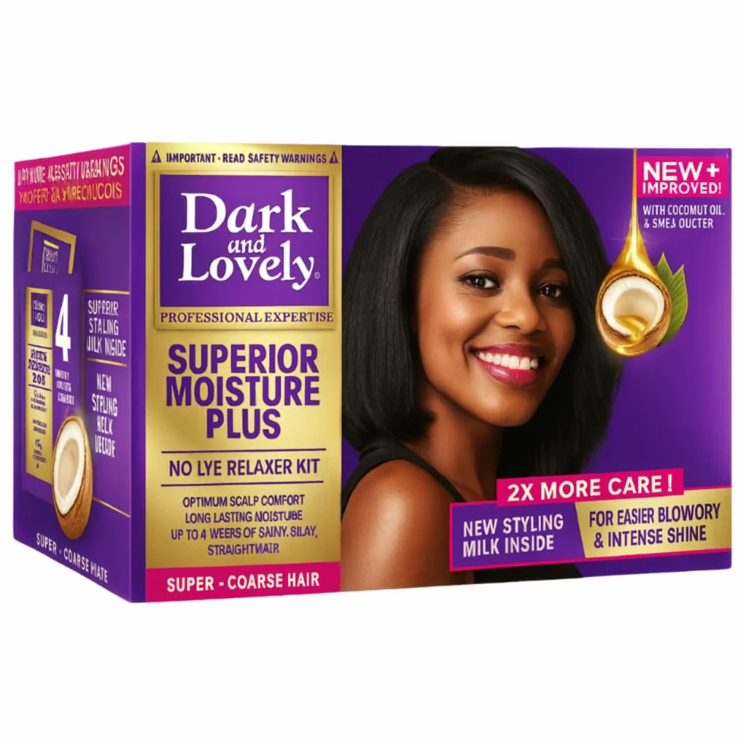 Dark&Lovely Kit défrisant sans soude Super Crème Lissage