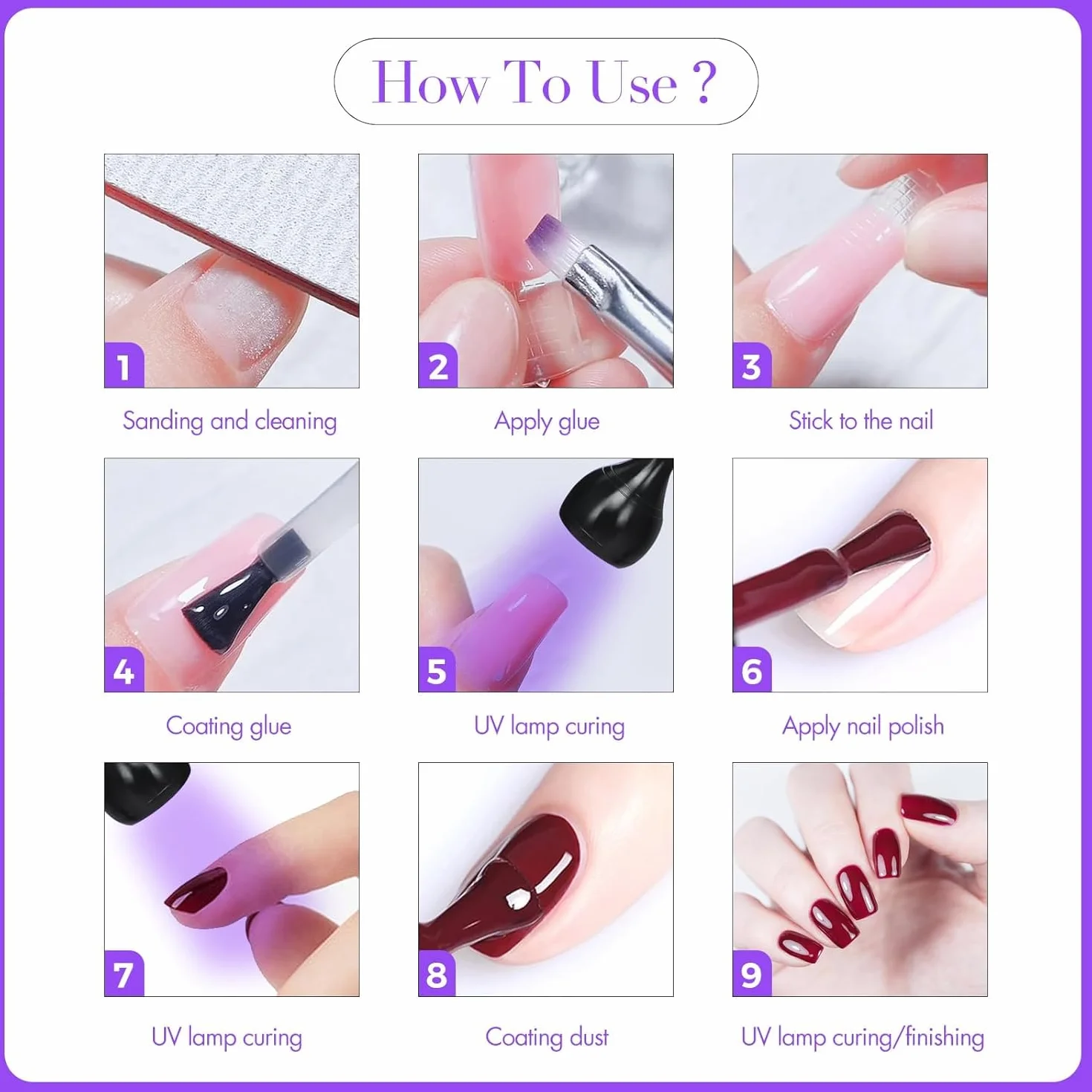 Lampe UV Ongles Gel 5W Mini Sèche Ongles Professionnel avec Tête Rotative 360°