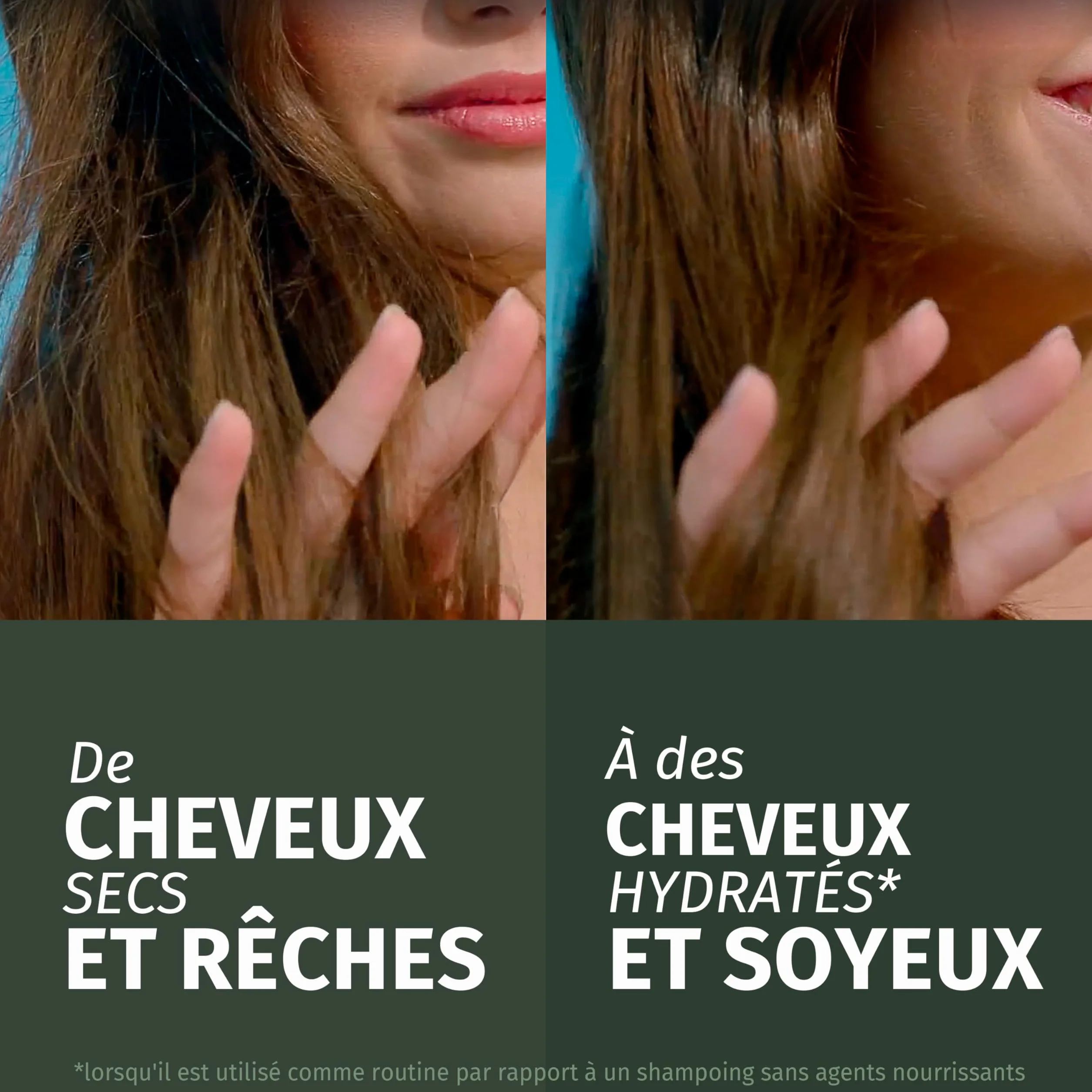 Herbal Essences Après-Shampoing Aloe Hydratant 350ml Cheveux Très Secs Végan