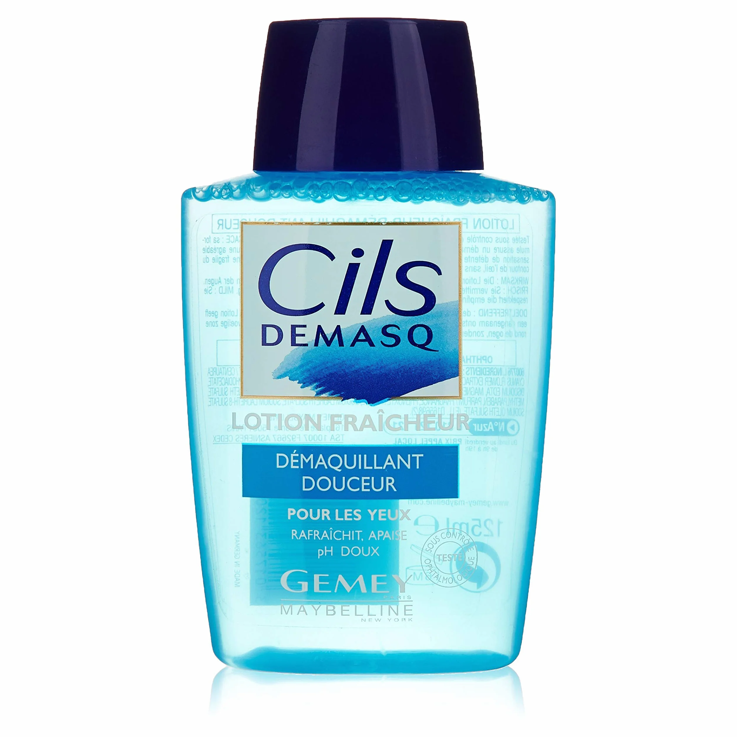 Maybelline New York Démaquillant Douceur Yeux Cils Demasq 125 ml