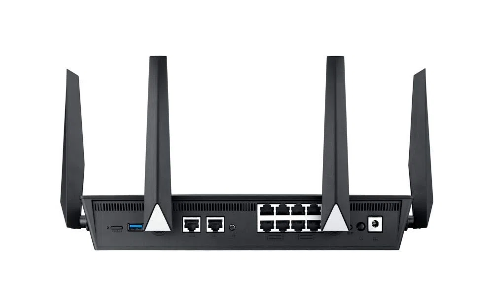 ASUS BRT-AC828 - Routeur Wi-FI Professionnel AC 2600 Mbps Mu-mimo Jusqu'à 250 Appareils Connectés Dual-wan 2g avec Support VPN et Sécurité Aiprotection à Vie et Filtrage des Contenus Trendmicro