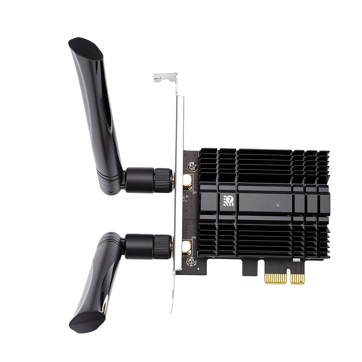 Zunate Carte WiFi WiFi 7 PCIe pour NGW, 5800Mbps M.2 NGFF 6G/5G/2.4G