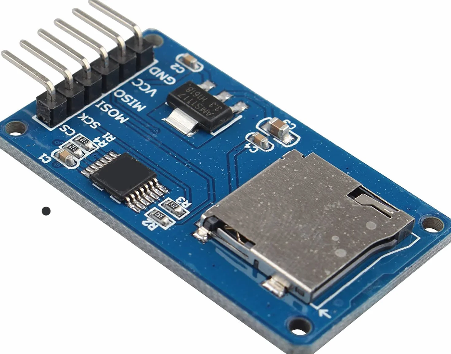 Lecteur Carte Mémoire Micro SD TF Shield Module de Lecture Écriture Compatible Arduino Raspberry Pi