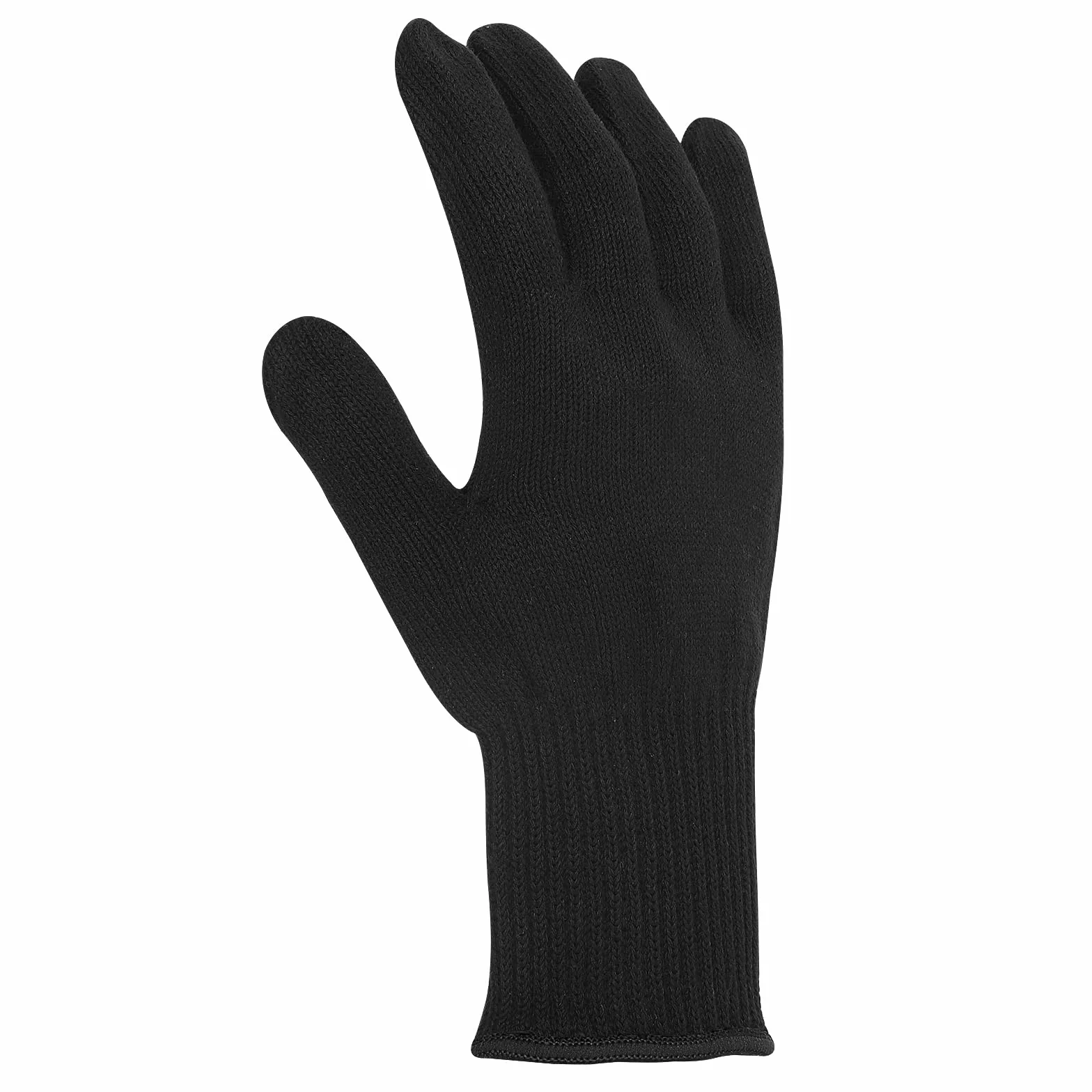Gants résistants à la chaleur pour coiffure Lot de 2 - Blocage chaleur fers à friser bord noir