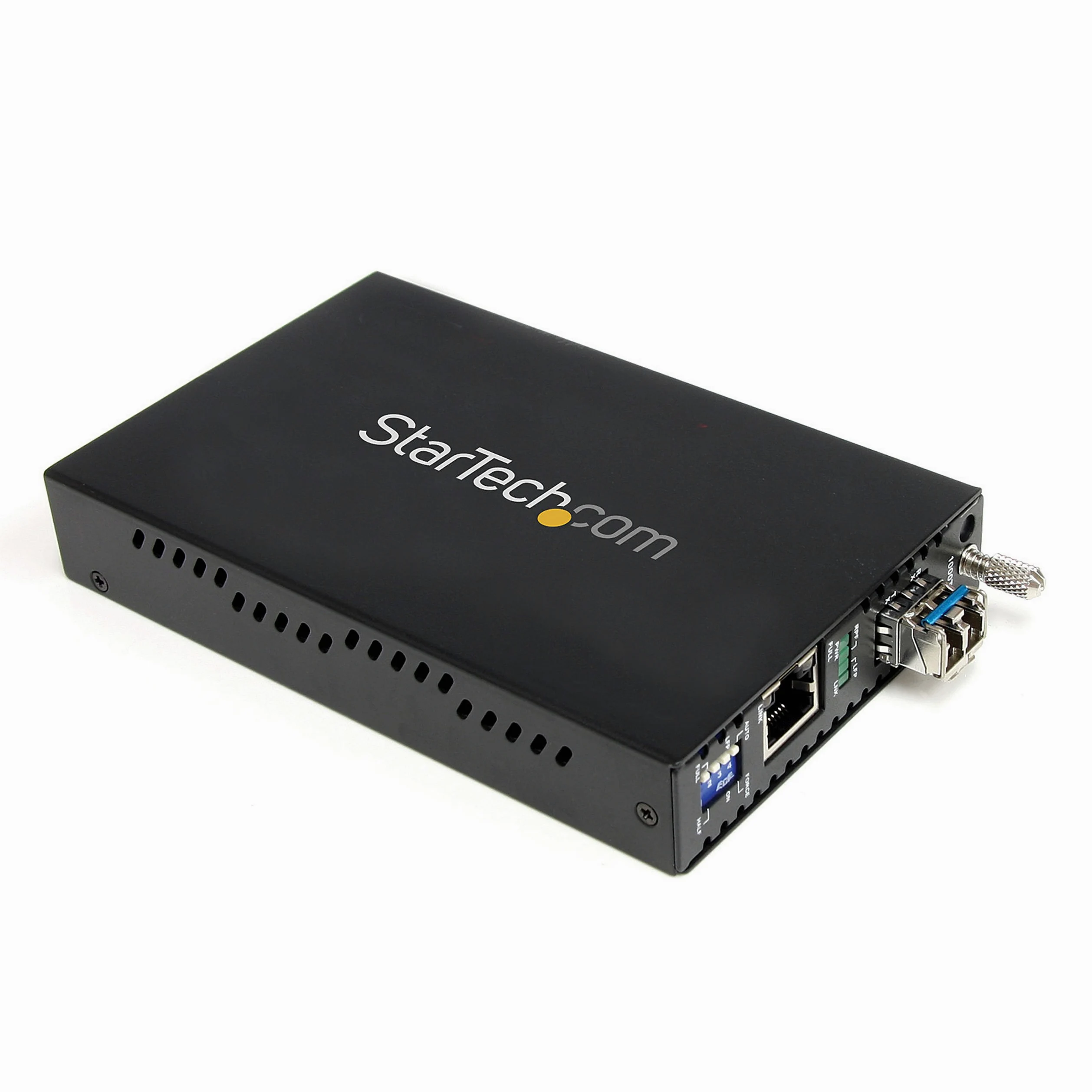 StarTech.com Convertisseur Ethernet Gigabit sur Fibre Optique MonoMode LC - 1000Mb/s - 40km (ET1000S40LC2)