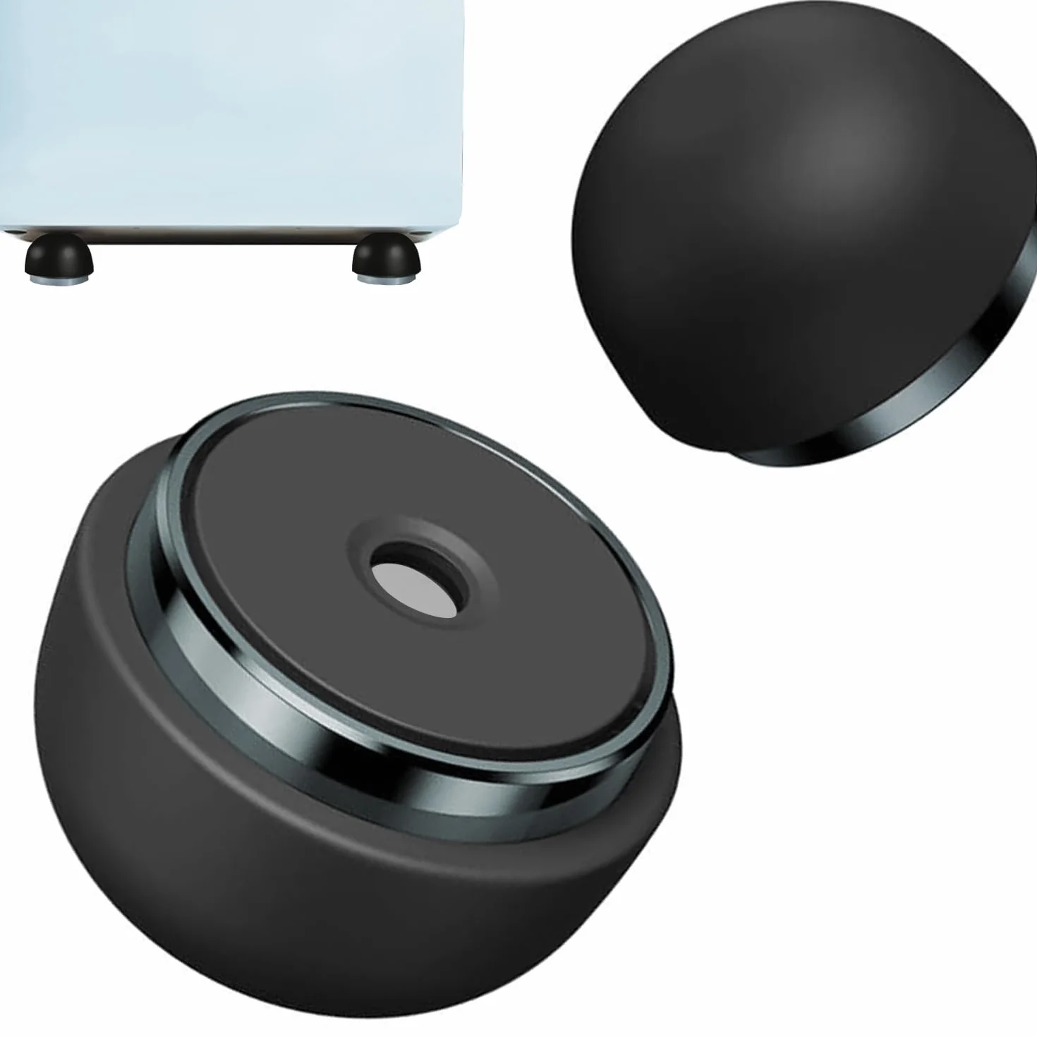 Lot de 2 Mini Tapis de Refroidissement Magnétiques Universels pour Ordinateur Portable, Support Ergonomique