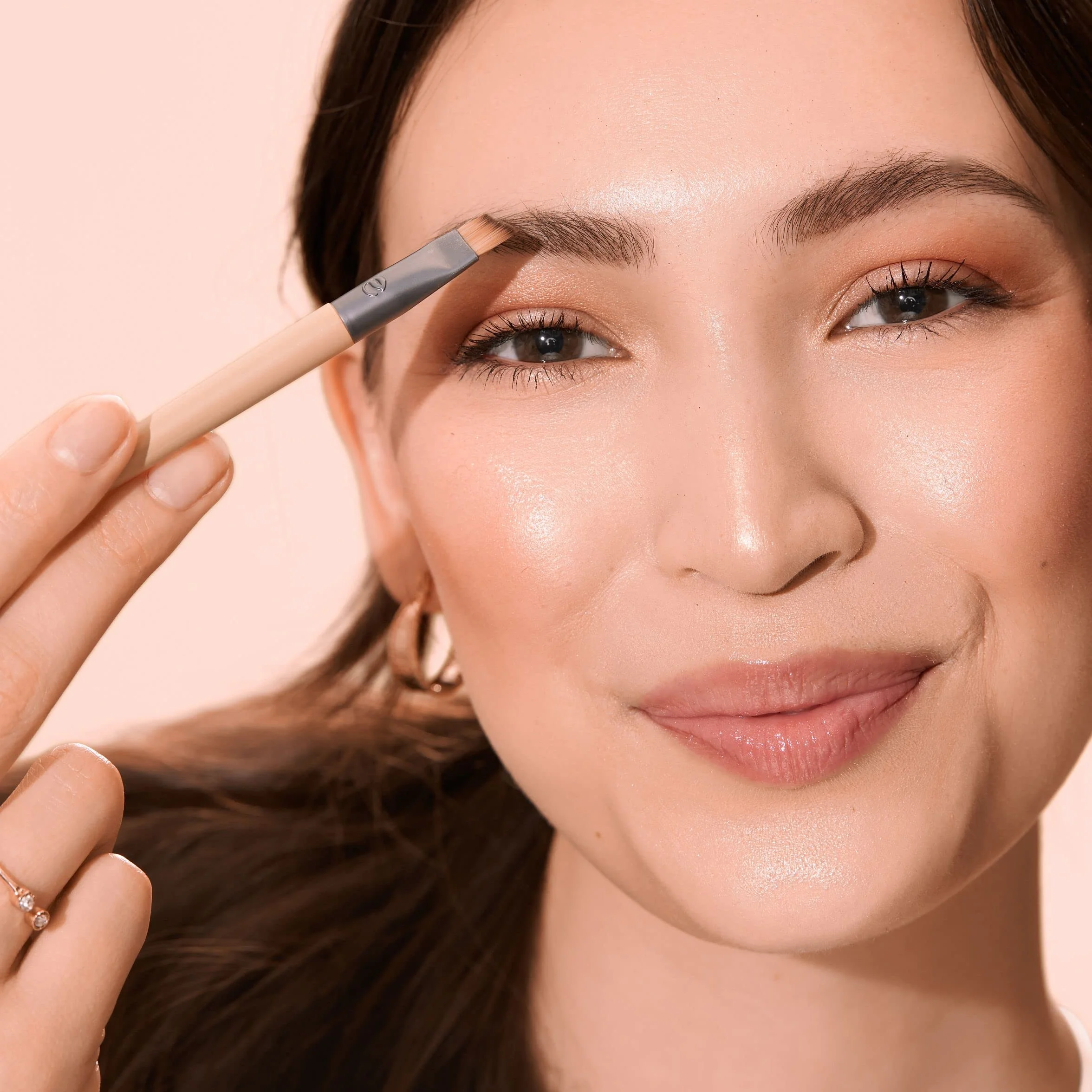 ECOTOOLS Duo de Pinceaux pour Mise en Valeur des Yeux