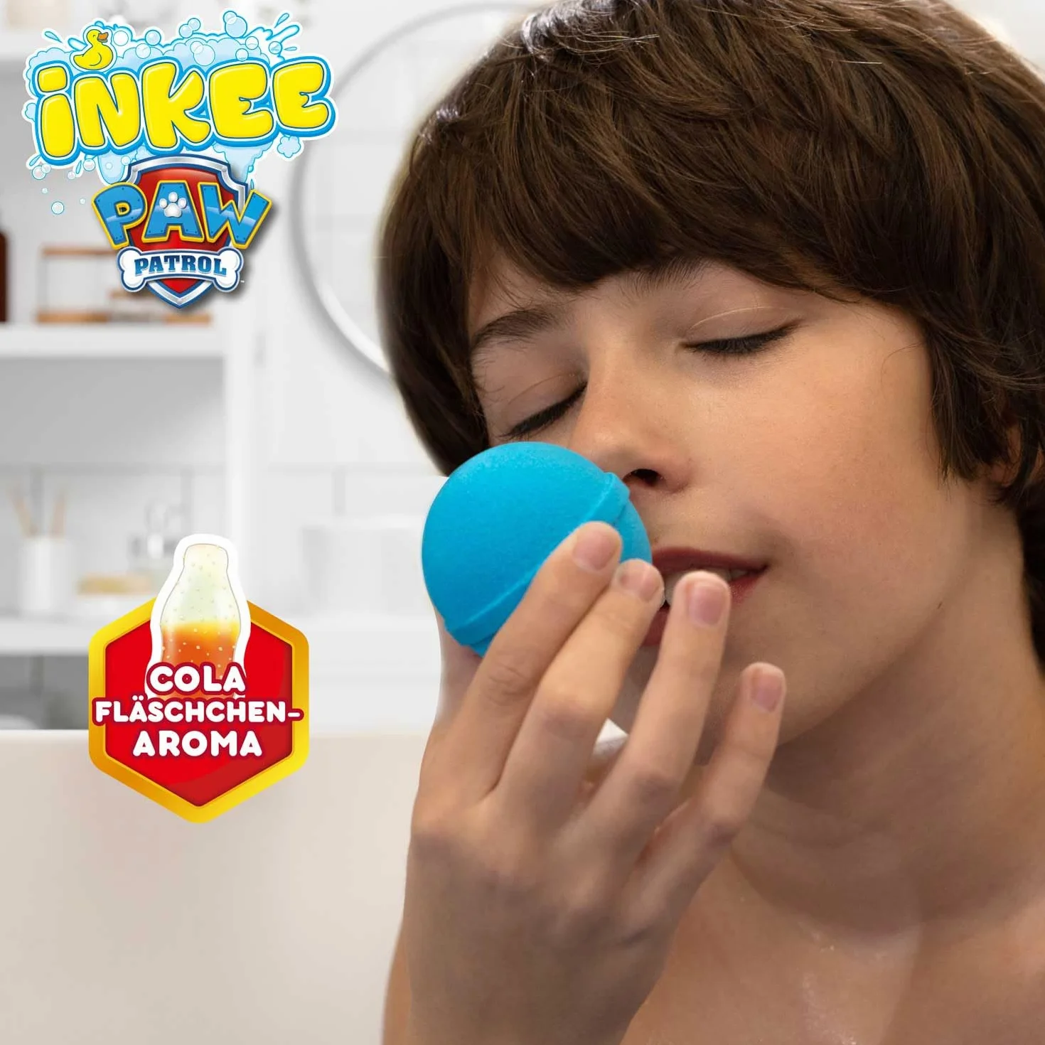 CRAZE INKEE PAT PATROUILLE Bombes de bain enfant 3x Boules de bain avec jouet Cola