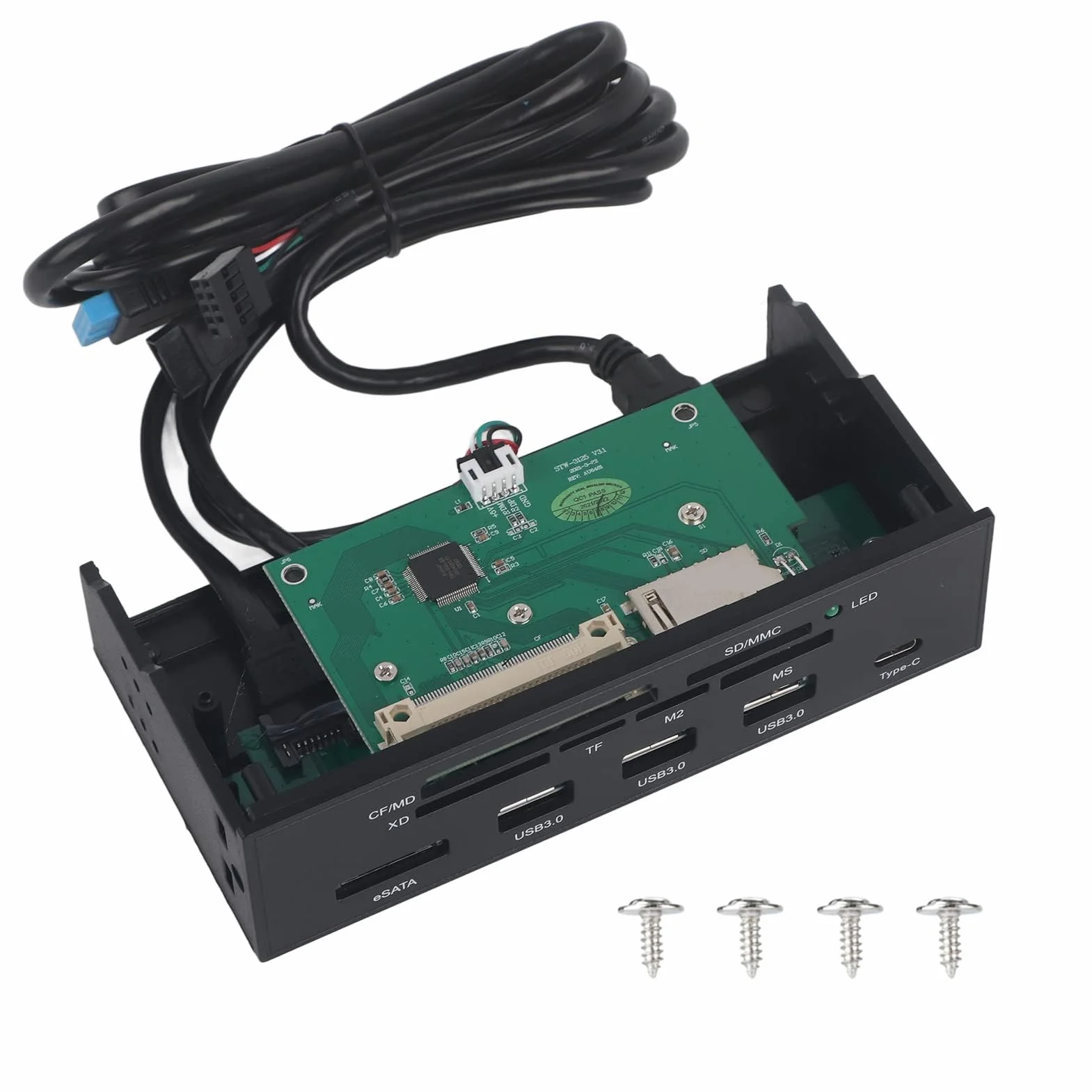 Lecteur de Carte Interne 5.25 Pouces USB 3.0 Multimédia 64 Go
