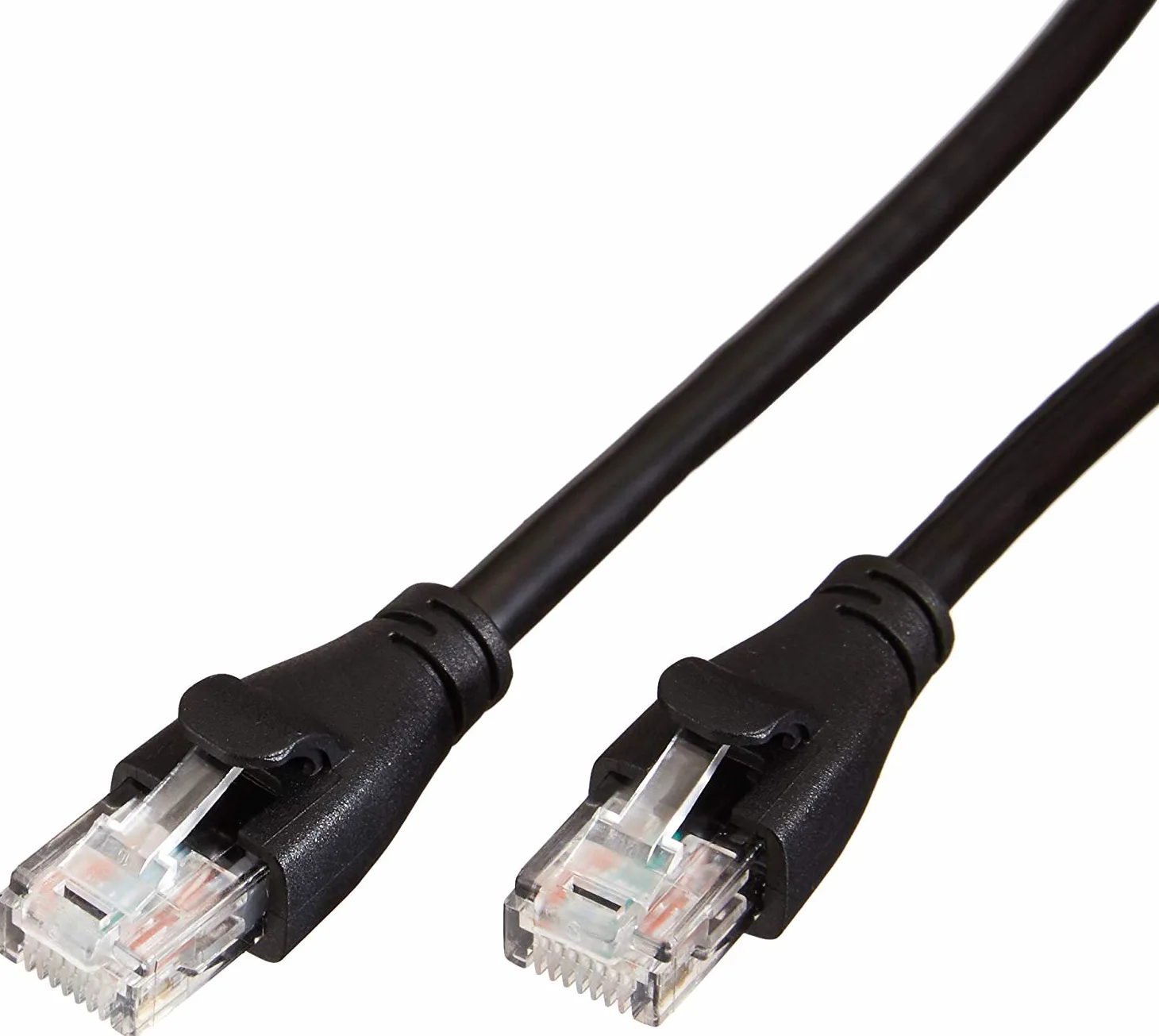 NETGEAR PLP1000-100FRS Pack de 2 Prises CPL 1000 Mbps avec Prise filtrée et Port Ethernet, idéal pour Le Multi-TV & Amazon Basics Câble réseau Ethernet RJ45 catégorie 6-3 m