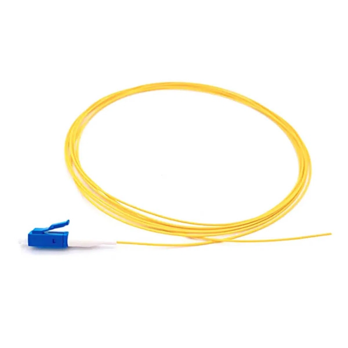 Cavalier Fibre Optique Pigtail, 0,9 mm, SM, LC, UPC, LC, A, 1,5 mètres, 9/125 μm, 60 pièces, 120 pièces(LC UPC 120pcs)