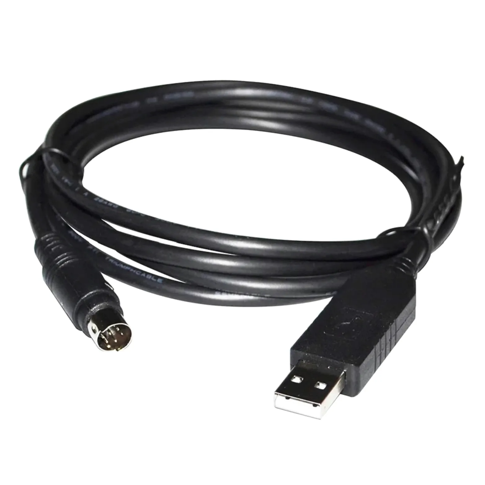 Adaptateur USB vers Mini DIN 8 Broches MD8 mâle FT232RL, convertisseur RS232, câble série for Sound Canvas SC Series vers PC(3 Metre,USB to MD8 (FT232RL))