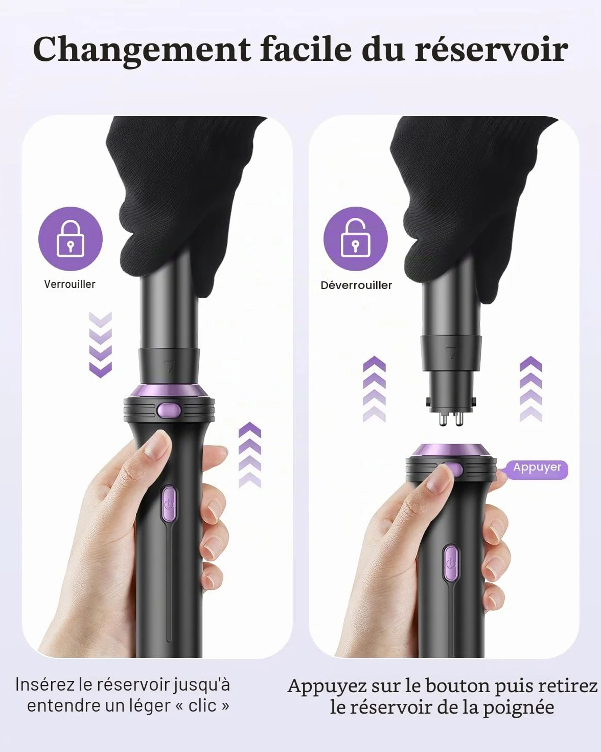BESTOPE PRO Fer à Boucler 5 en 1 avec Lisseur, Brosse Thermique, 3 Fers Céramique 9-25 mm, 13 Températures