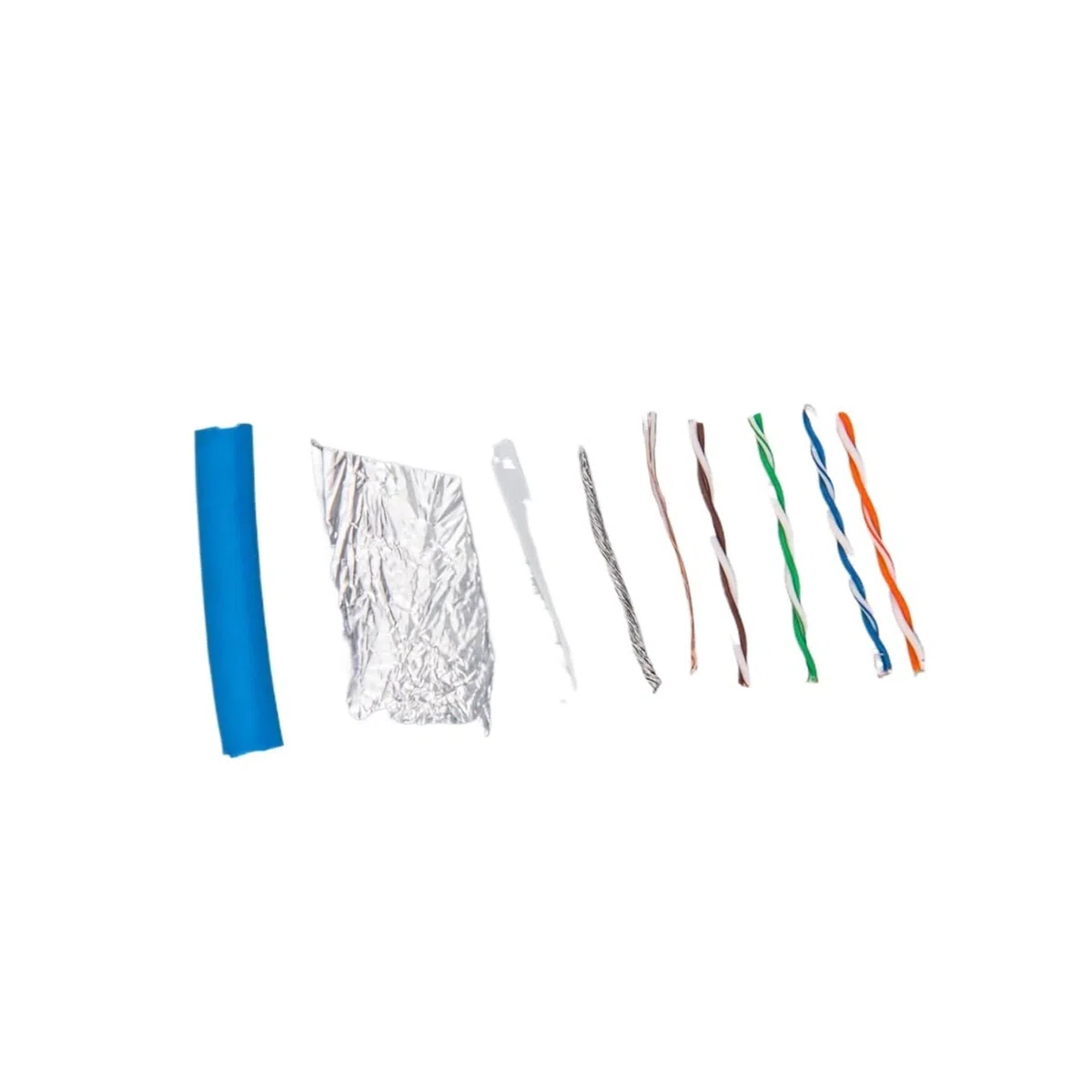 Câble de brassage réseau CAT6 S-FTP en vrac AWG28, multiconducteur, fils de cuivre multibrins(20m)