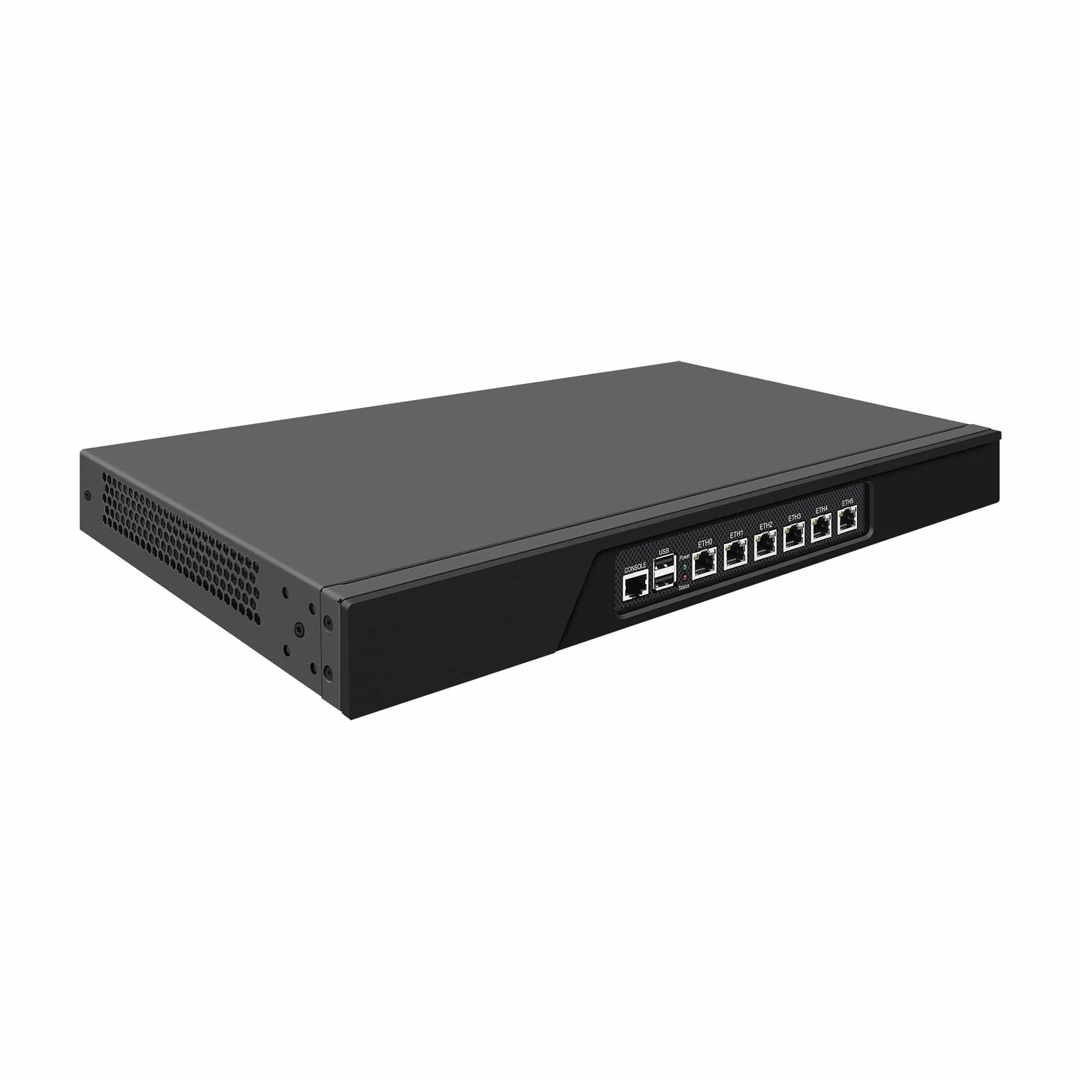 1U Rack Mount Firewall Appliance PFSense Mikrotik OPNsense VPN Core I5 3320M 3340M 6x2.5GbE I226-V LAN Console 4G RAM 64G SSD