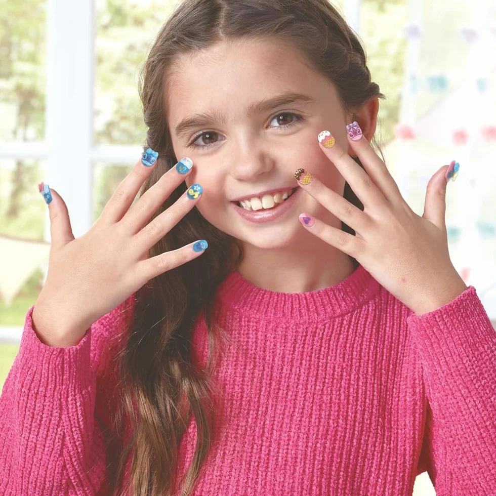 Aquabeads Nail Studio Kit de manucure Stitch pour Enfants 4 Ans et +
