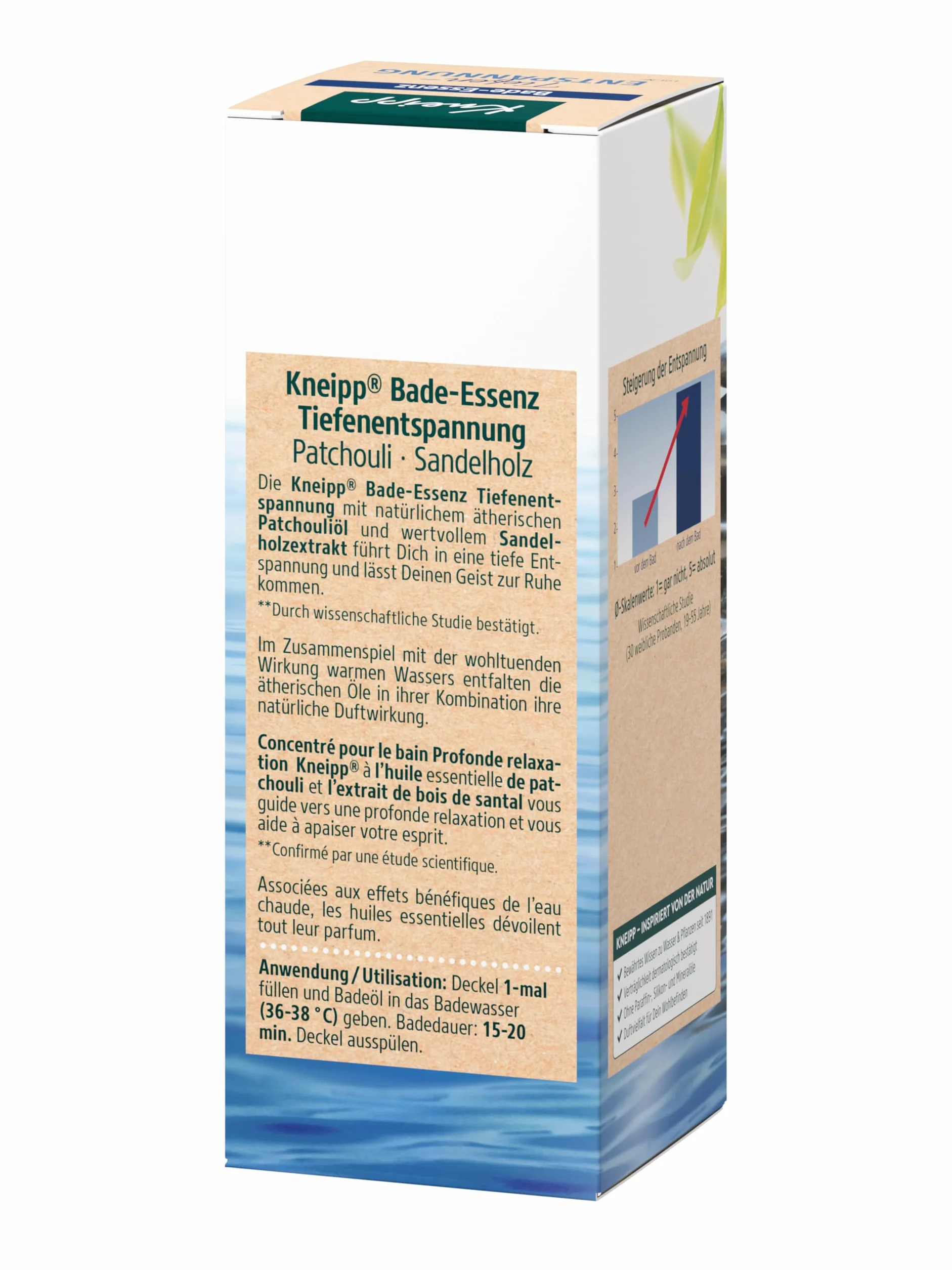 Kneipp Concentré d’huiles essentielles pour bain de relaxation 100 ml