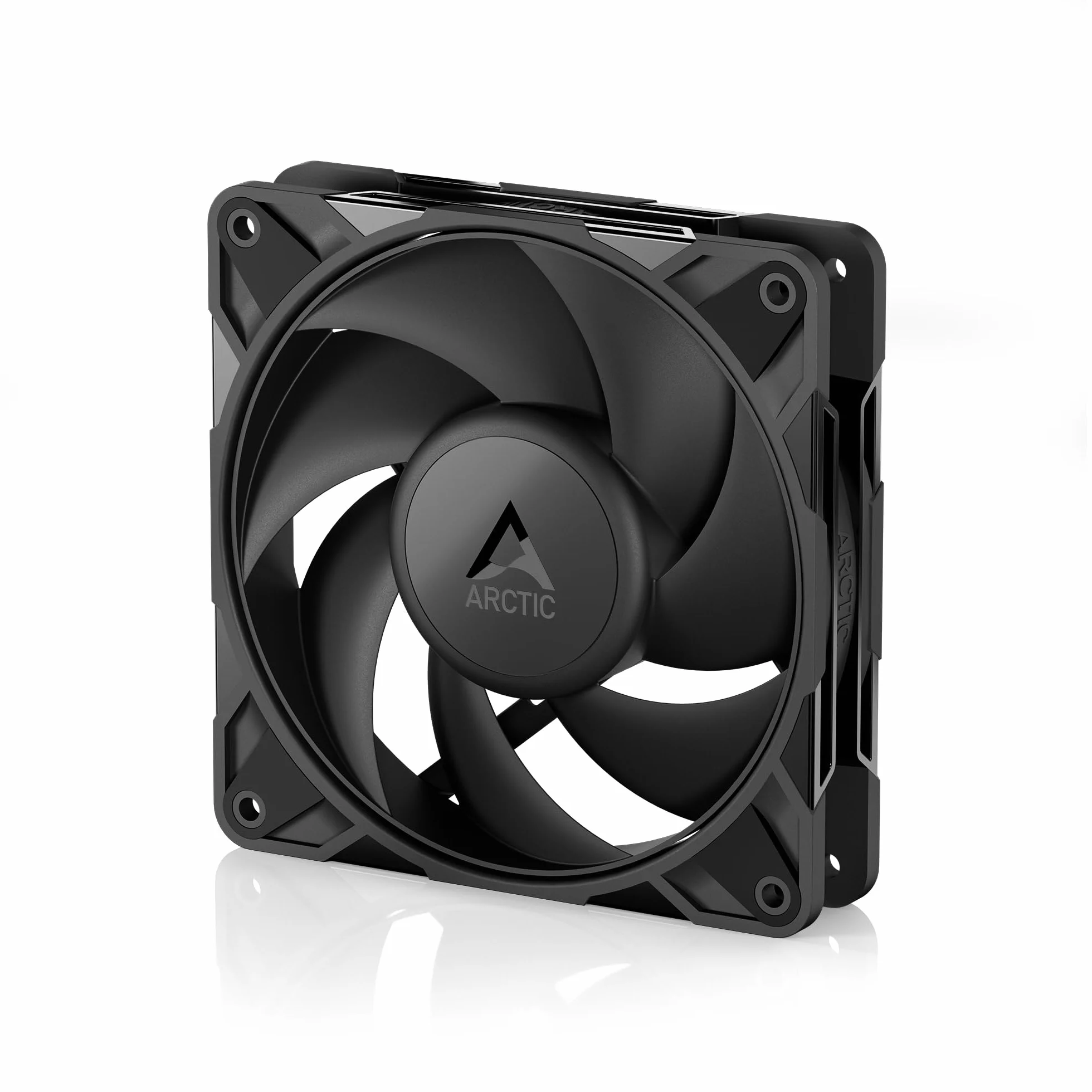 ARCTIC P12 Pro Ventilateur PWM 120 mm 600-3000 rpm 0 rpm <5% PWM Palier à Douille Hydrodynamique 4 Broches Noir