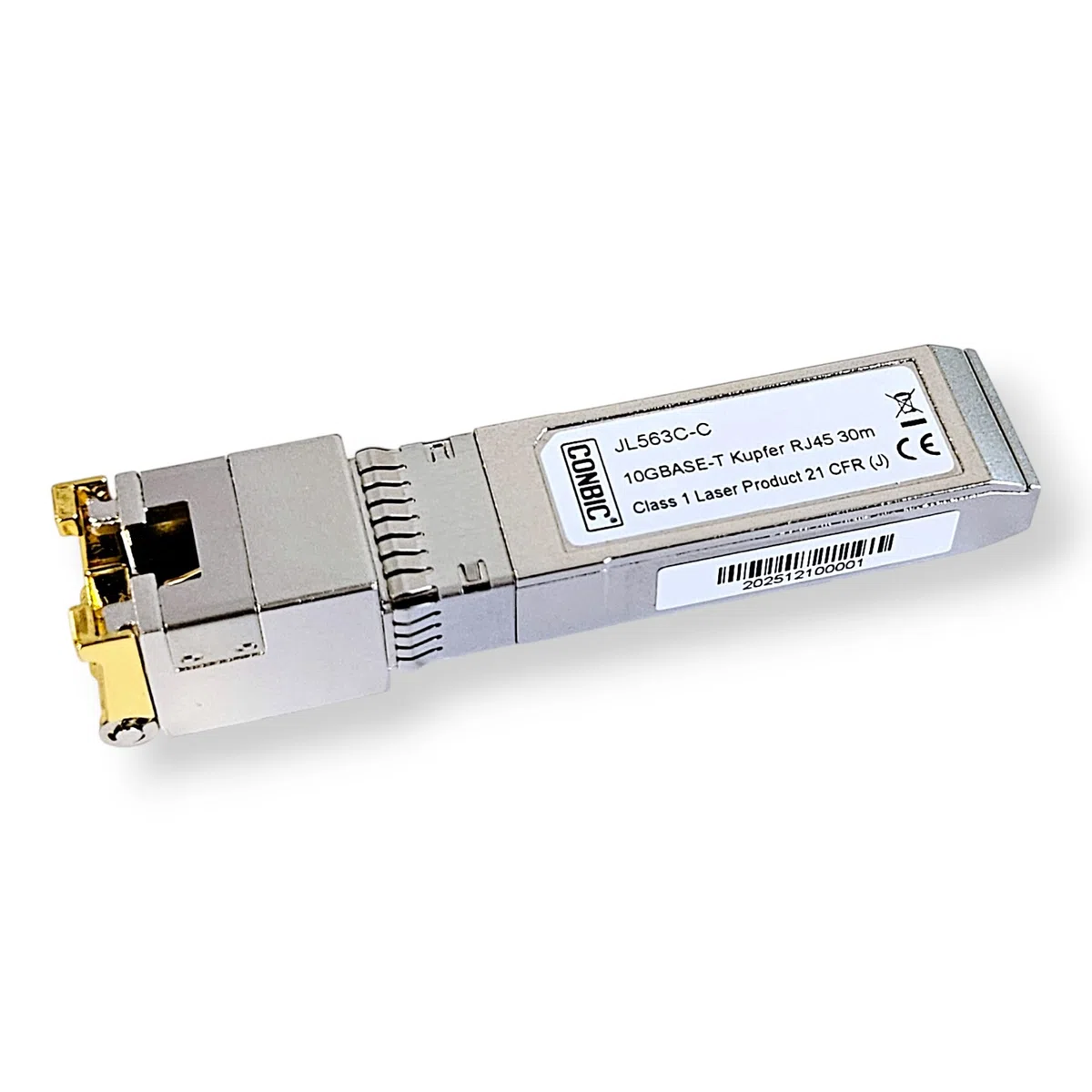 JL563A-C - 10GBASE-T RJ45 30M HPE Module émetteur-récepteur compatible