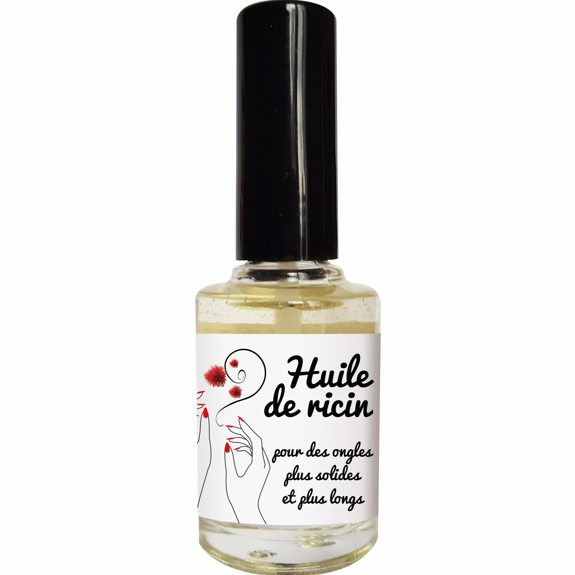 Huile de ricin pour les ongles