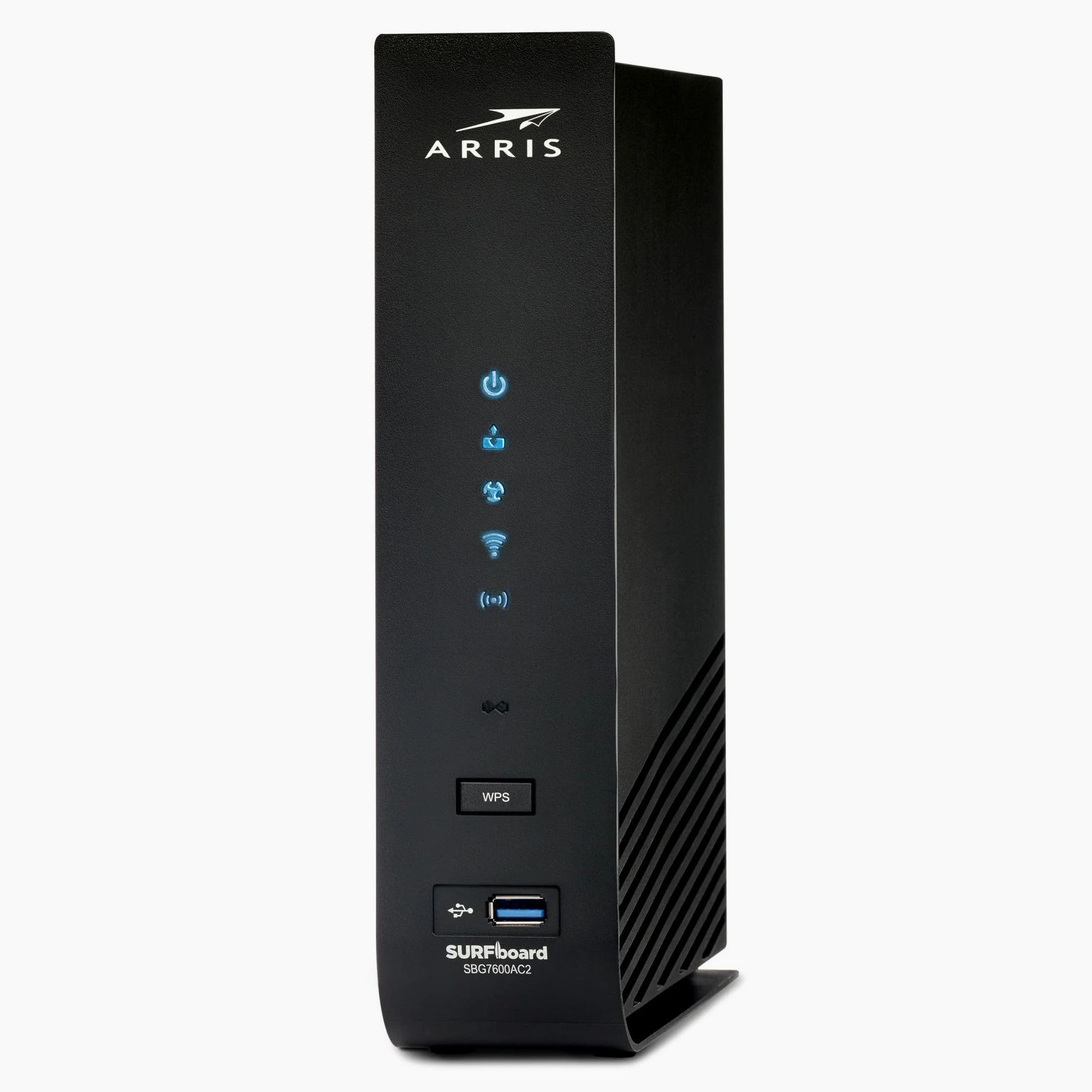 ARRIS (SBG7600AC2) - Cable Modem Router Combo - Fast DOCSIS 3.0 & AC2350 WiFi,Approved for Comcast Xfinity, Cox, Charter Spectrum & More, Four 1 Gbps Ports, 800 Mbps Max Internet Speeds