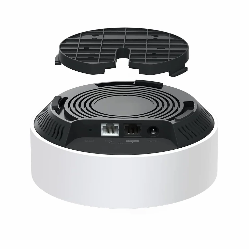TP-Link Deco X50-PoE AX3000, lot de 3 systèmes Wi-Fi 6 PoE, double bande, réseau AI, couvre 1,8 m², connecte jusqu'à 150 appareils, processeur double cœur 1,0 GHz