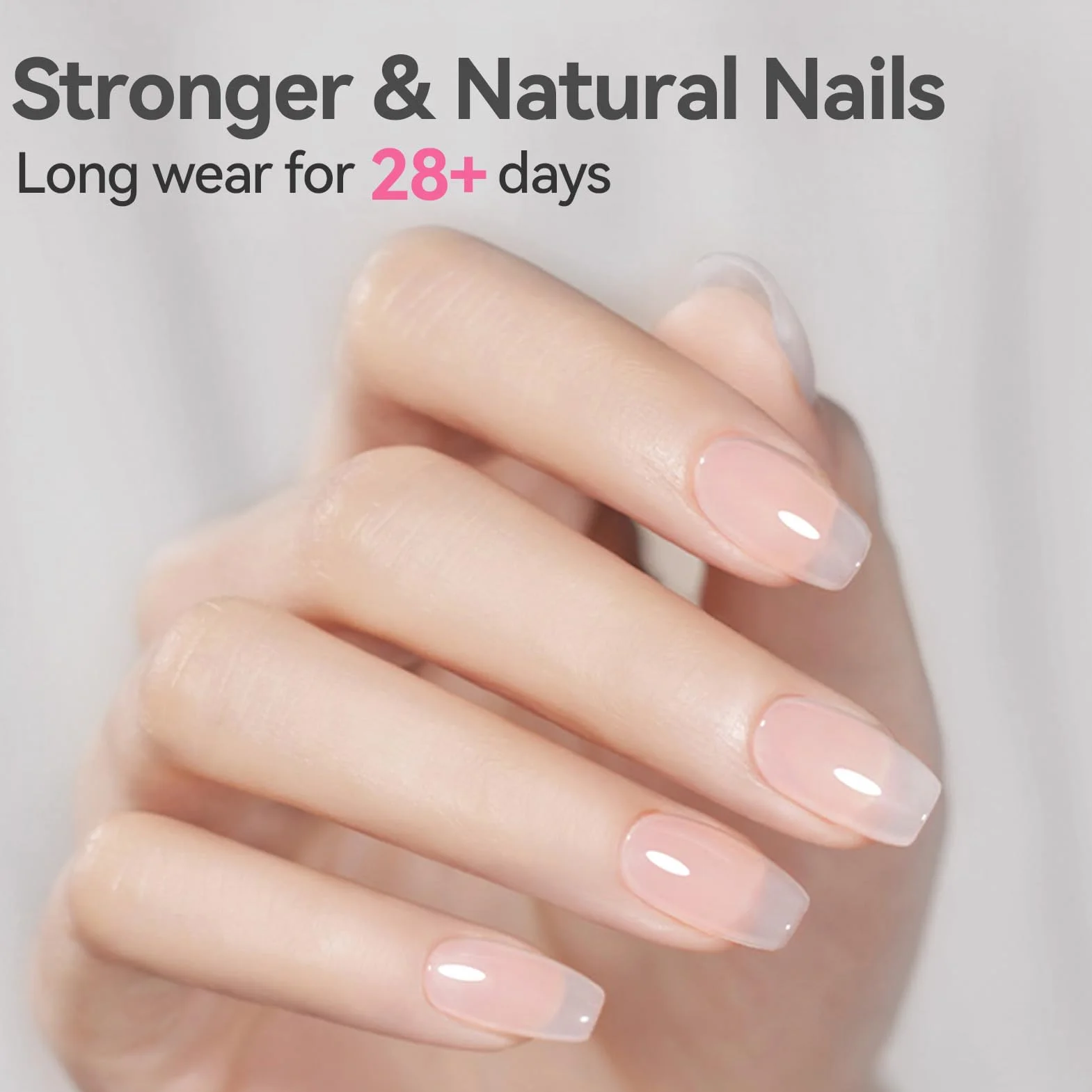 BORN PRETTY Gel Construction Ongle UV 15ML Builder Gel 8 en One UV/LED pour Nail Extension Manucure Renforcement