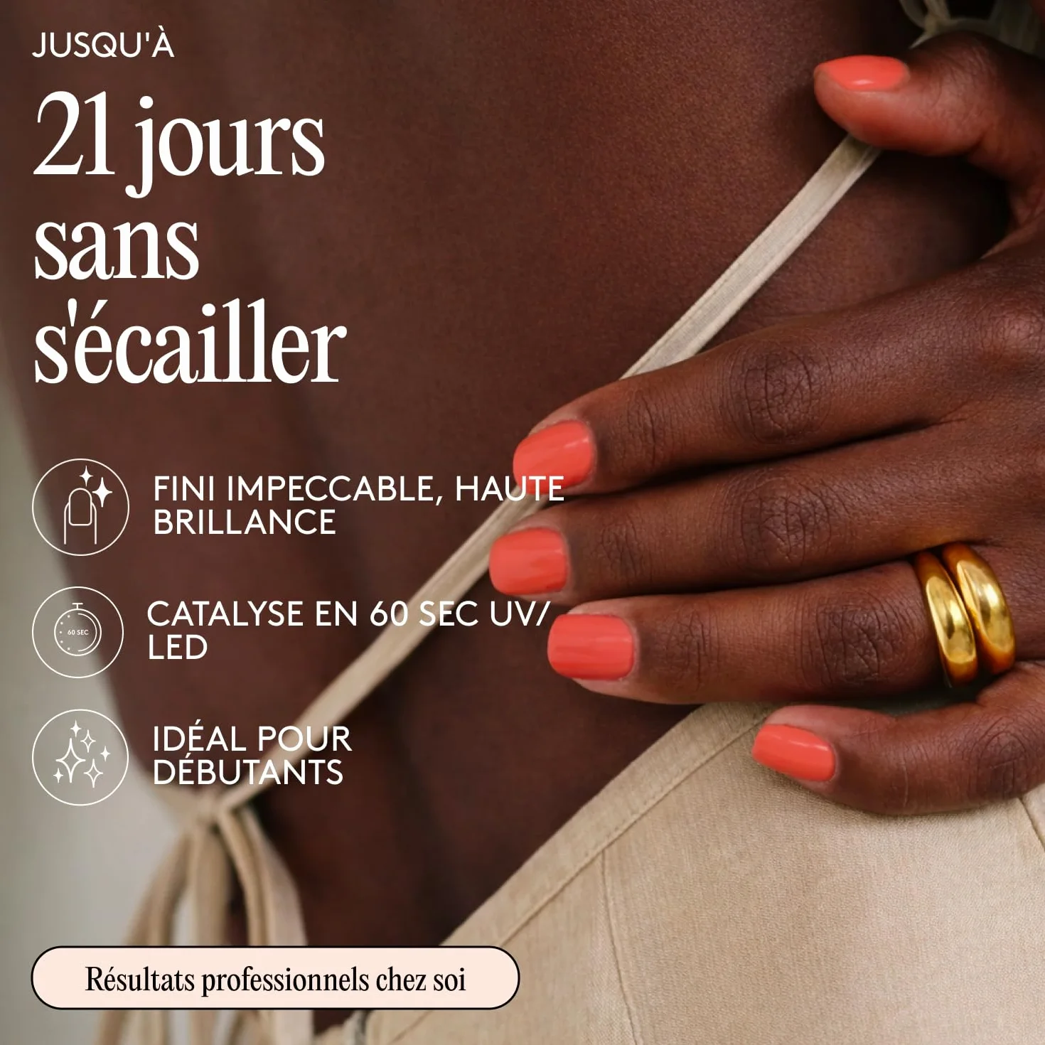 Mylee Vernis à Ongles Gel Semipermanent 8ml Summer Sunset UV LED Nail Art Manucure Pédicure Durable