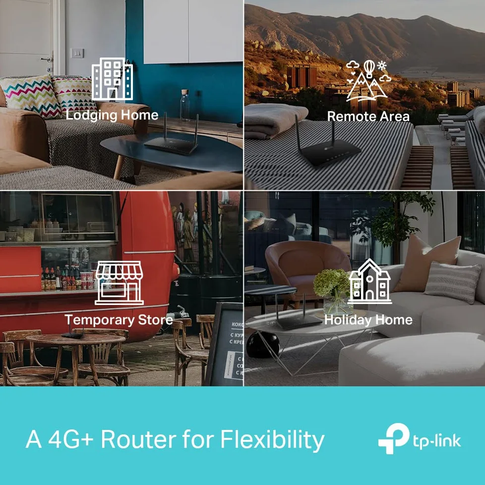 TP Link Archer MR500 4G WiFi AC1200 Gigabit bi Bande