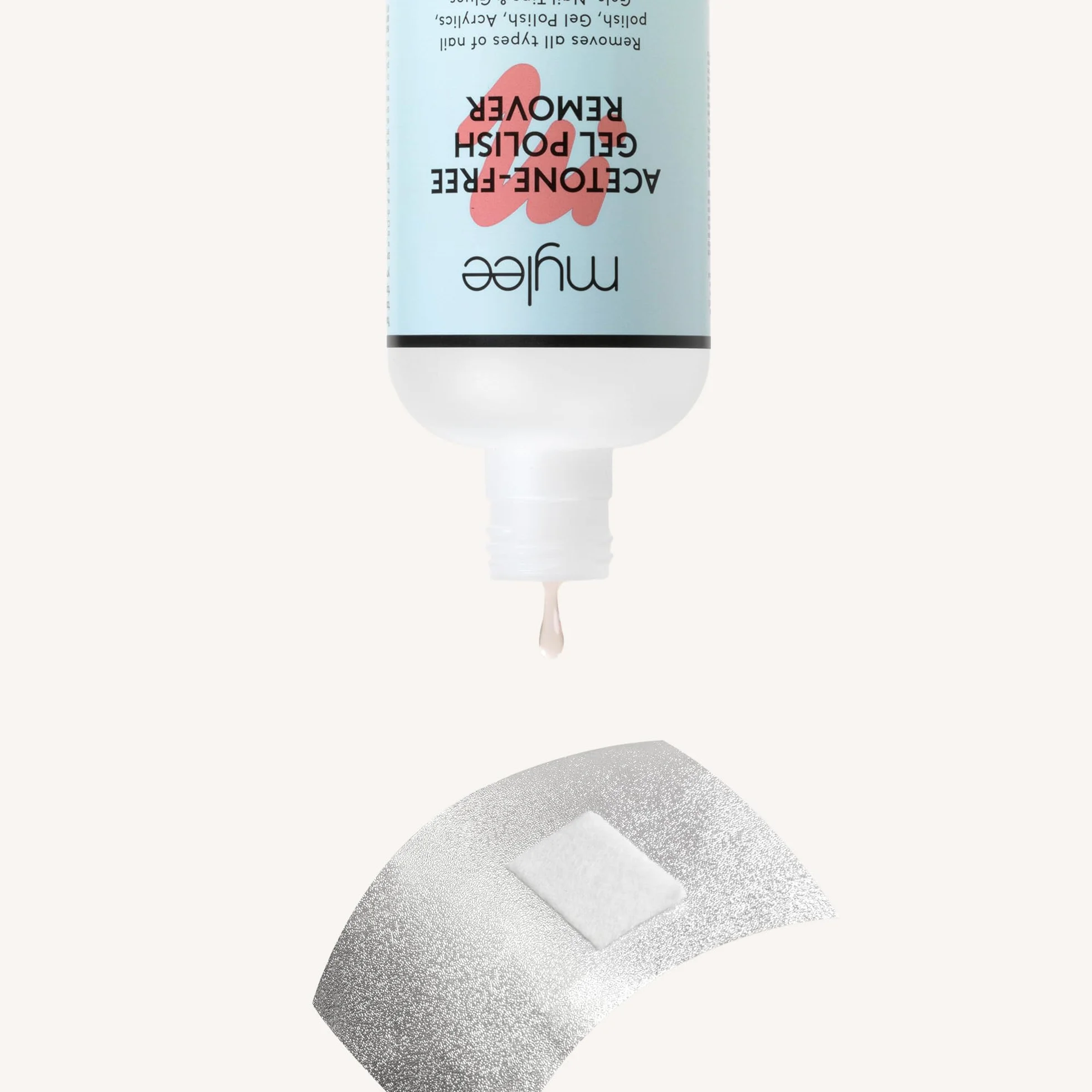Mylee Dissolvant pour vernis à ongle sans acétone 250 ml – Professionnel, doux, vegan