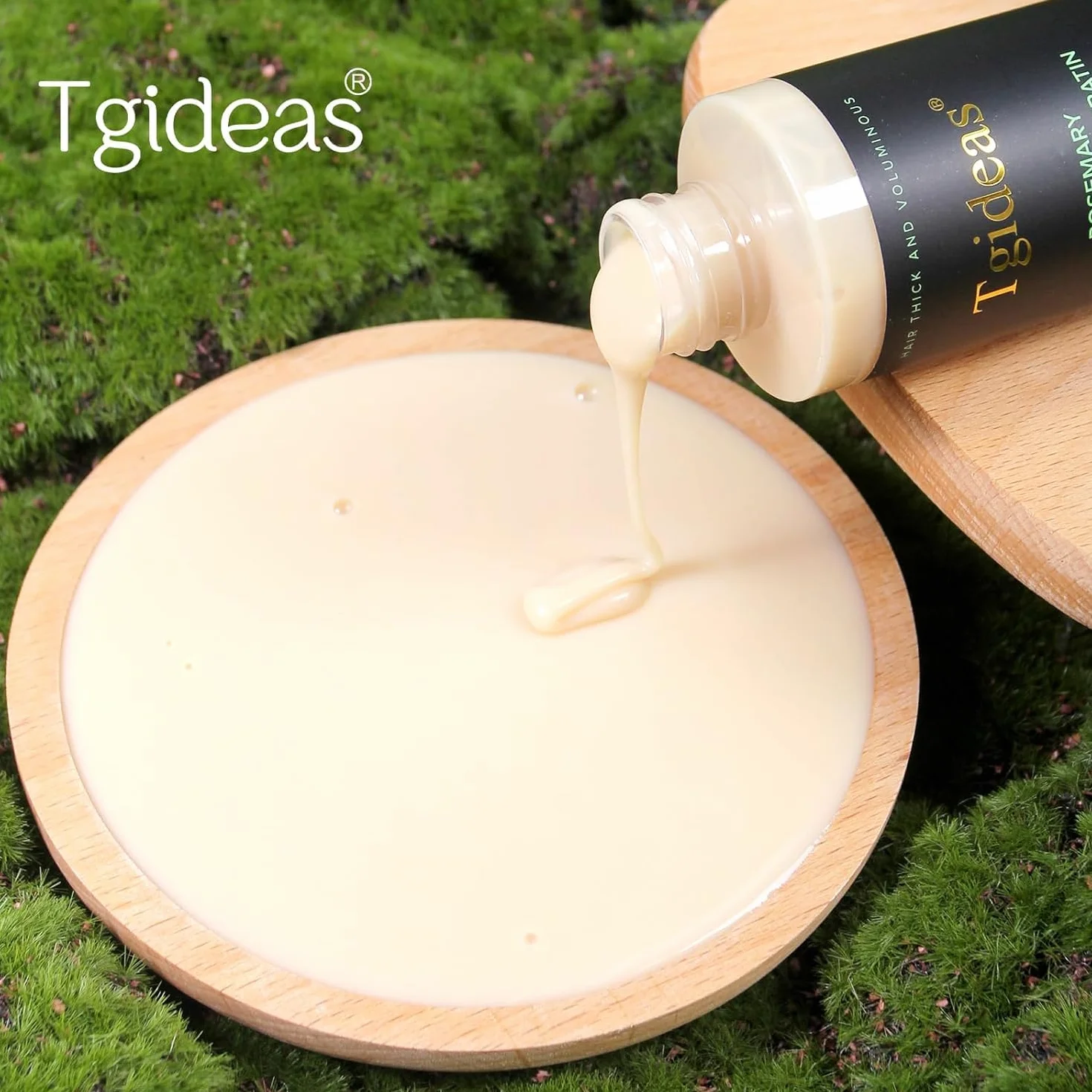 Tgideas Shampoo Bio Croissance Cheveux Sauge Romarin Renforcer Épaissir Kératine Hydrolysée Cheveux Fins Chute