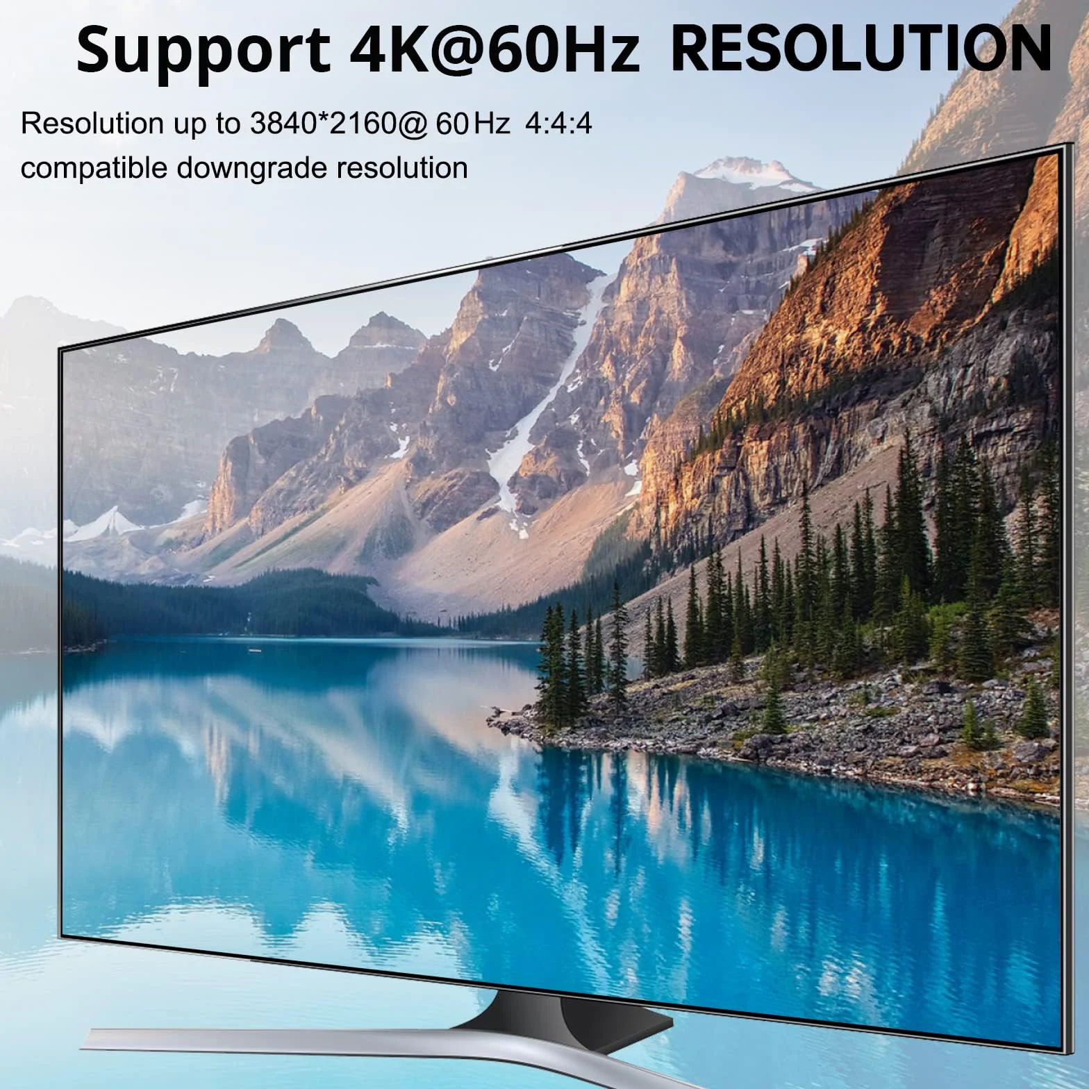 KCEVE Commutateur KVM 2 Ordinateurs 1 Moniteurs HDMI | Commutateur KVM HDMI 4K @ 60 Hz, USB 3.0 pour 2 ordinateurs, clavier et souris, télécommande filaire (4K HD 2 en 1 sortie)